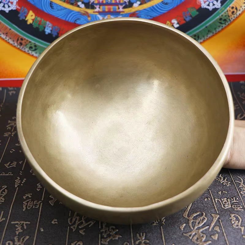 Handmade Tibetan Singing Bowl Yoga Sound Healing Therapy Percussion Instruments Nepal Singing Bowls Meditation Massage Accessory