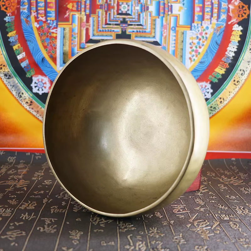 Handmade Tibetan Singing Bowl Yoga Sound Healing Therapy Percussion Instruments Nepal Singing Bowls Meditation Massage Accessory