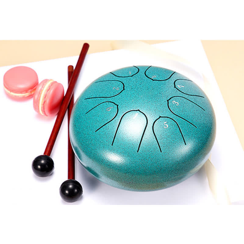 Steel Tongue Drum Meditation Kit - Healing Sound Instrument