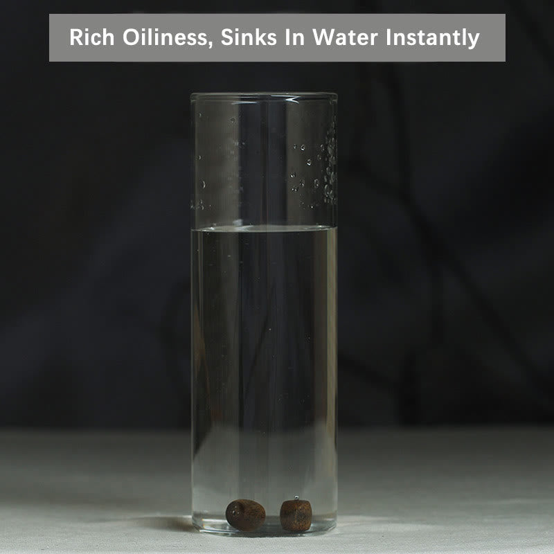 Rare Brunei Agarwood Amber Bracelet for Balance & Calm