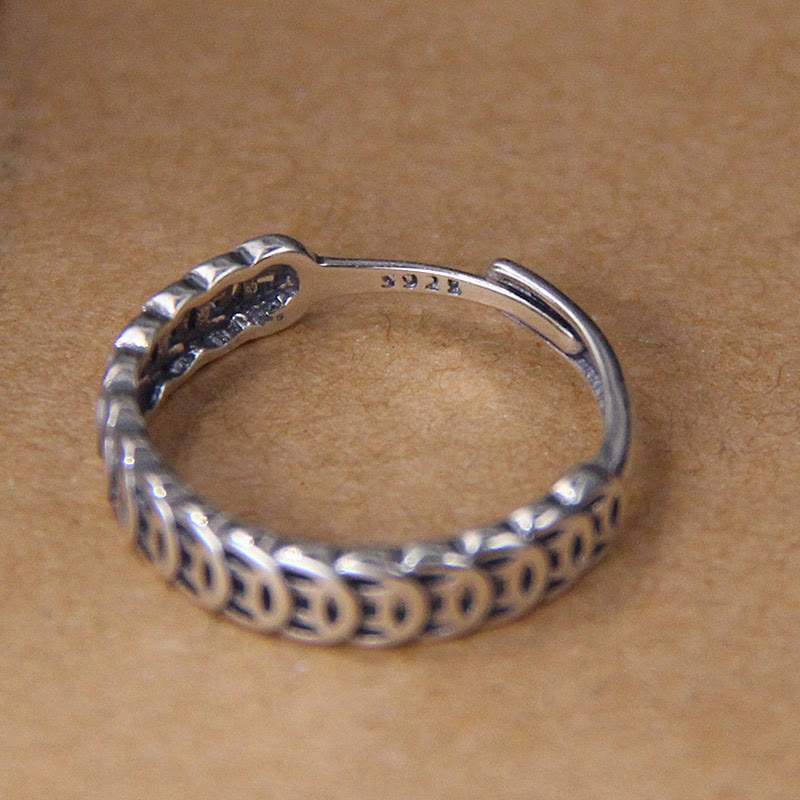 Vintage Copper Coin Luck Ring | Adjustable Spiritual Jewelry