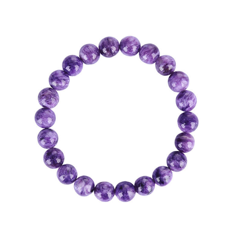 8mm Amethyst Healing Positive Transformation Bracelet