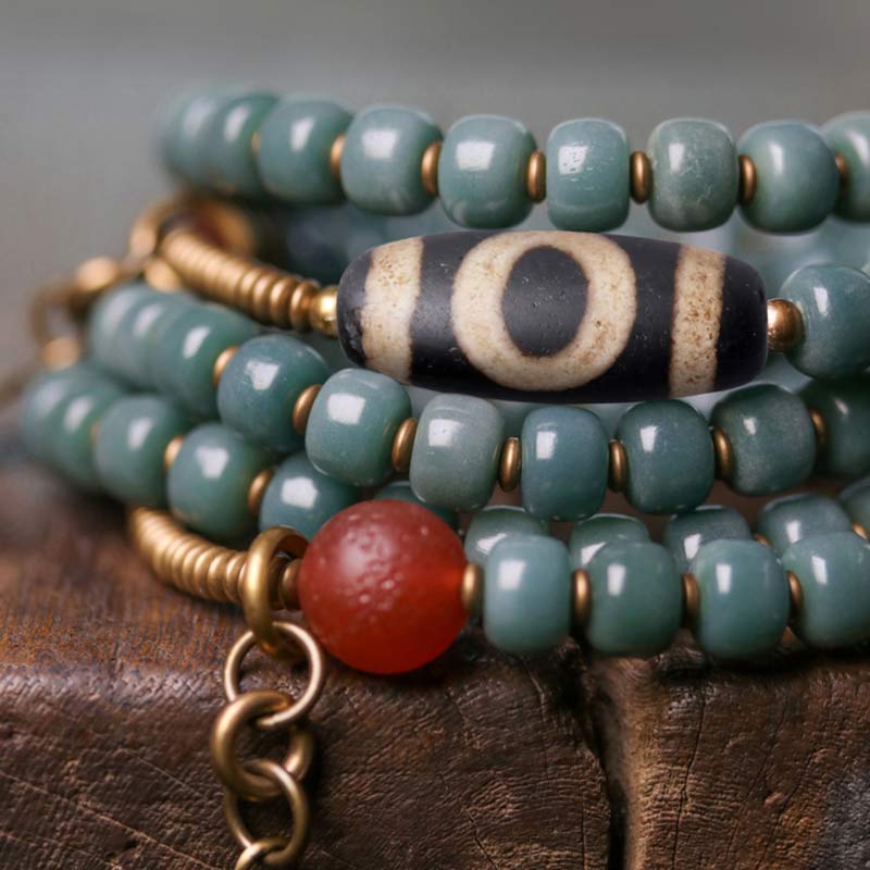 108 Beads Bodhi Seed Mala Wisdom Bracelet for Meditation