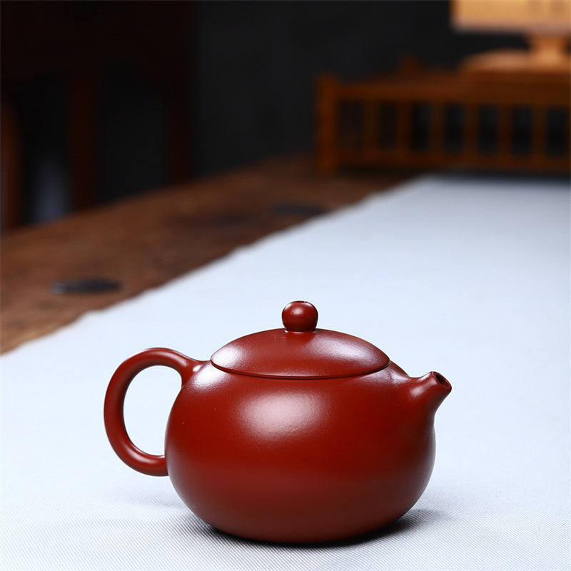Vintage Purple Clay Xishi Teapot 240ml for Zen Decor