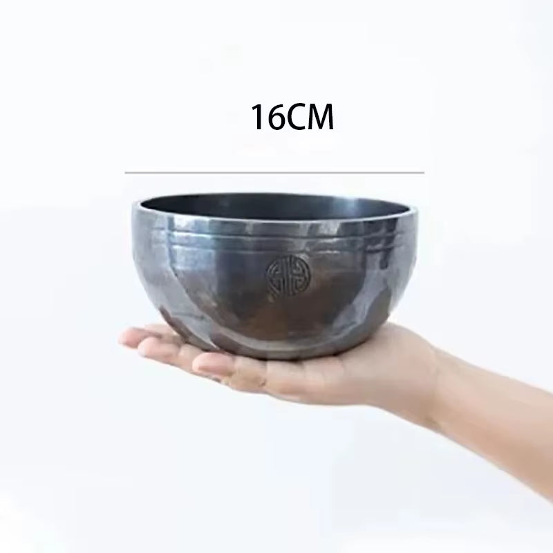 Full Moon Nepal Singing Bowl Handmade Meditation Massage Yoga Tibetan Singing Bowls Chakra Sound Healing Therapy Accessories