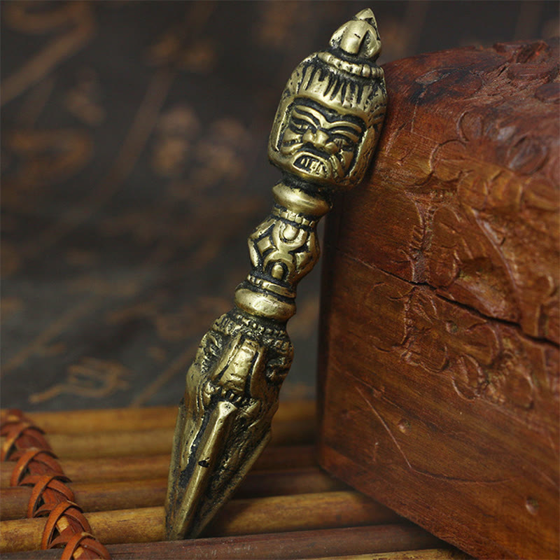Copper Dorje Vajra Small Meditation Decoration for Spiritual Power