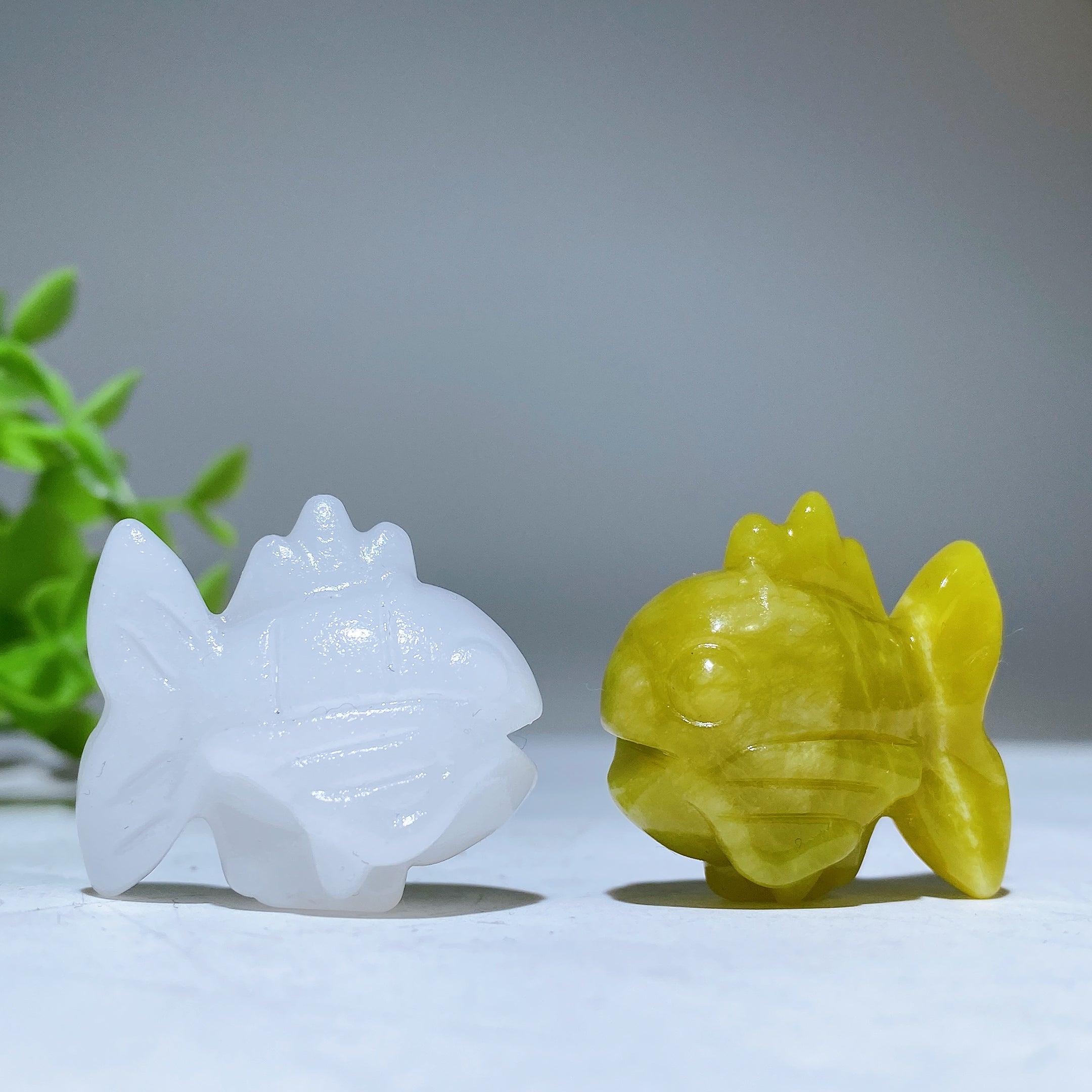 1.1-inch Crystal Fish Carving Figurine | Healing Sounds