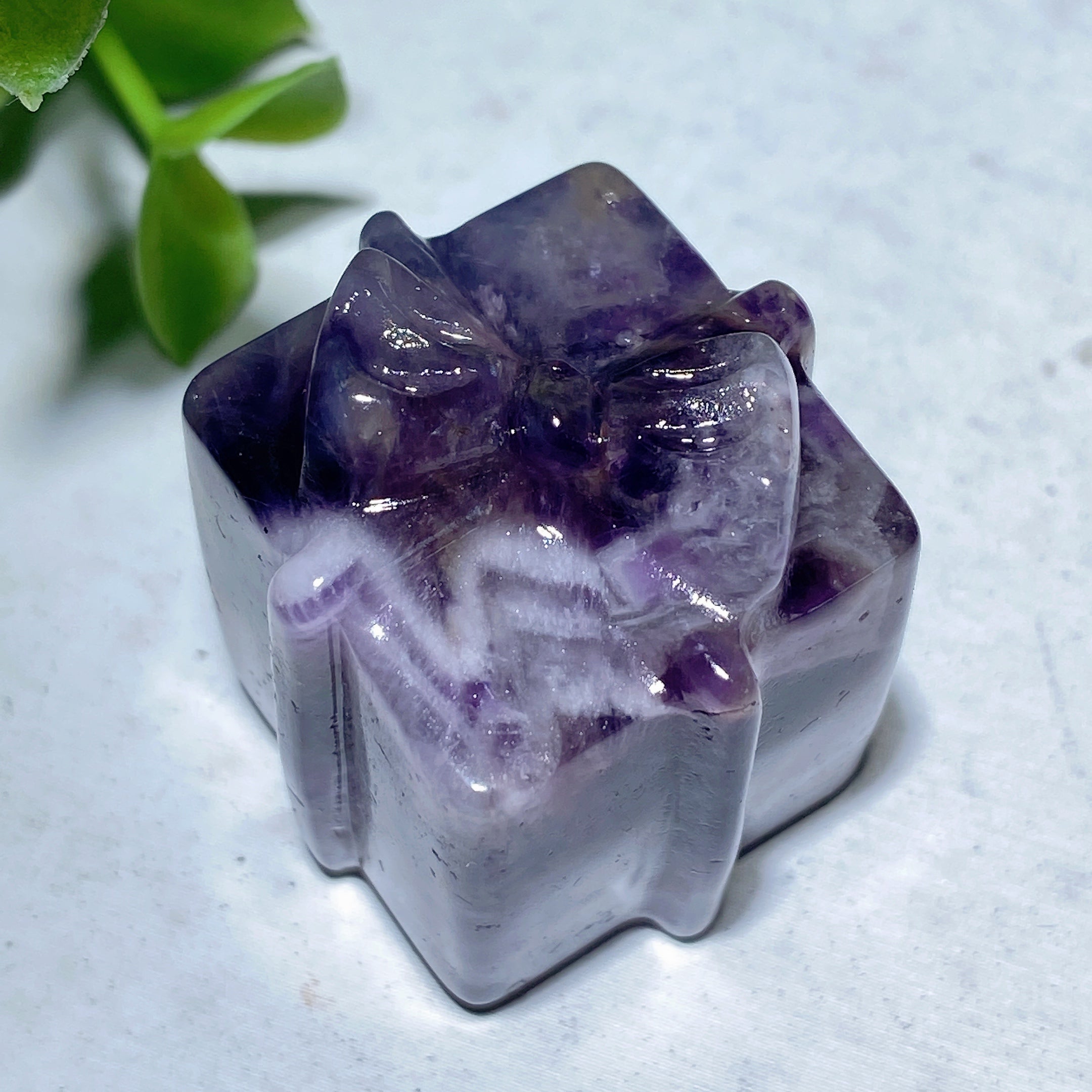 1.1 Inch Mixed Crystal Gift Box Figurines for Healing