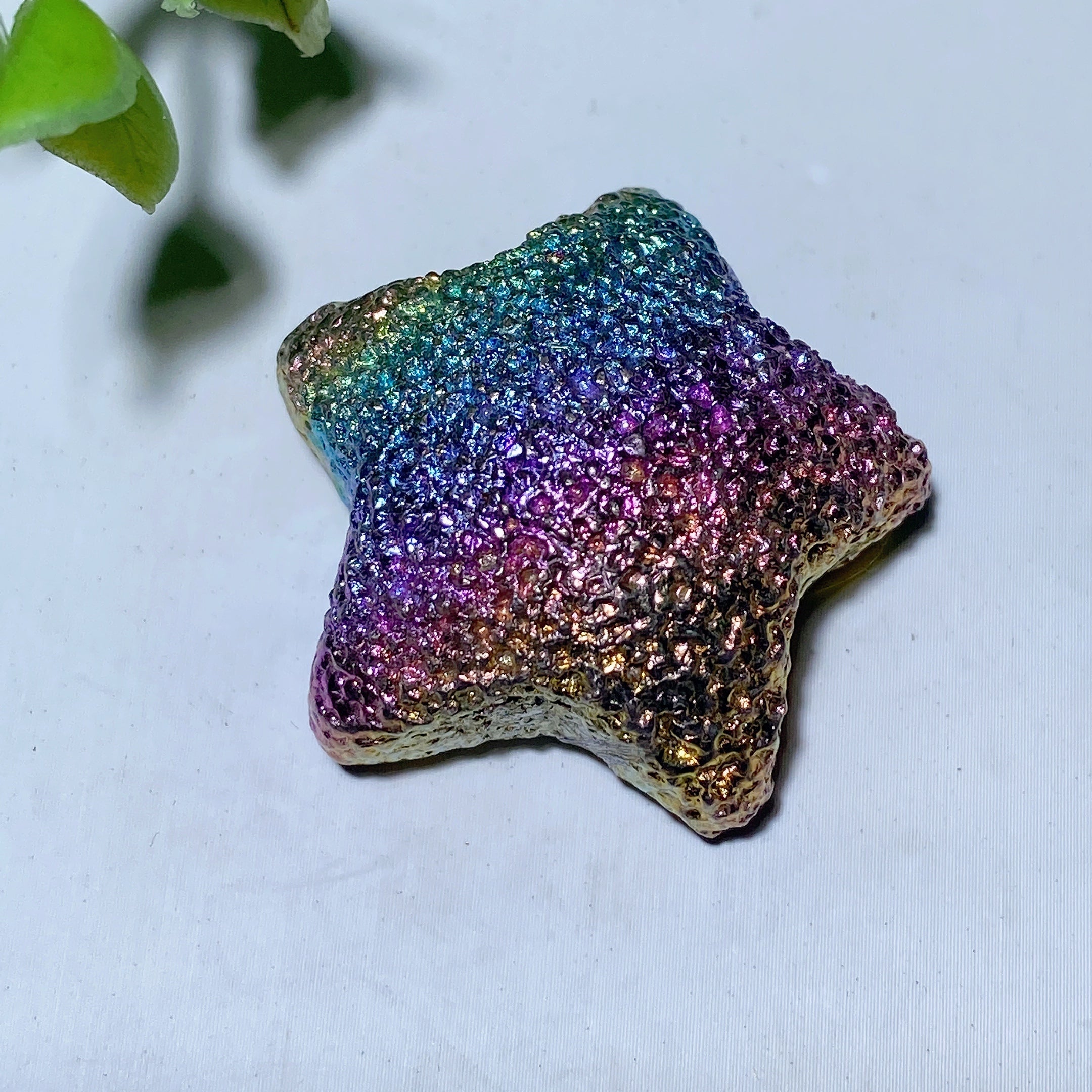 1.2-1.7 inch Bismuth Crystal Bear Carving for Healing