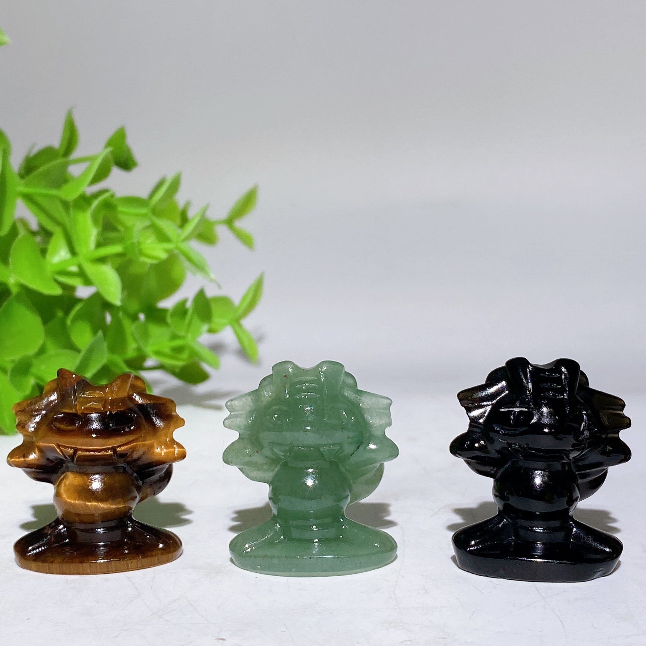 1.2 Inch Crystal Mini Figurine Carving for Healing Energy