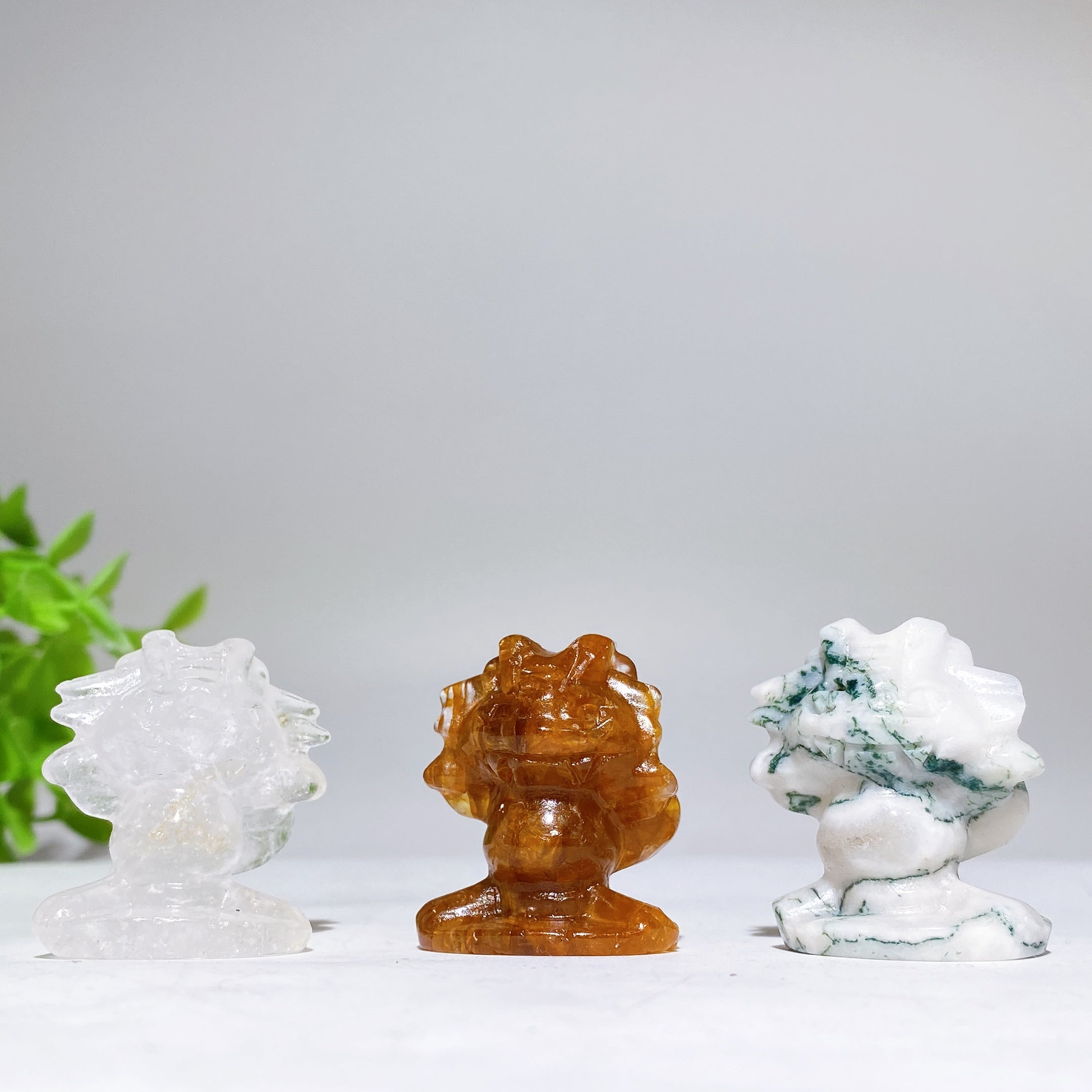 1.2 Inch Crystal Mini Figurine Carving for Healing Energy
