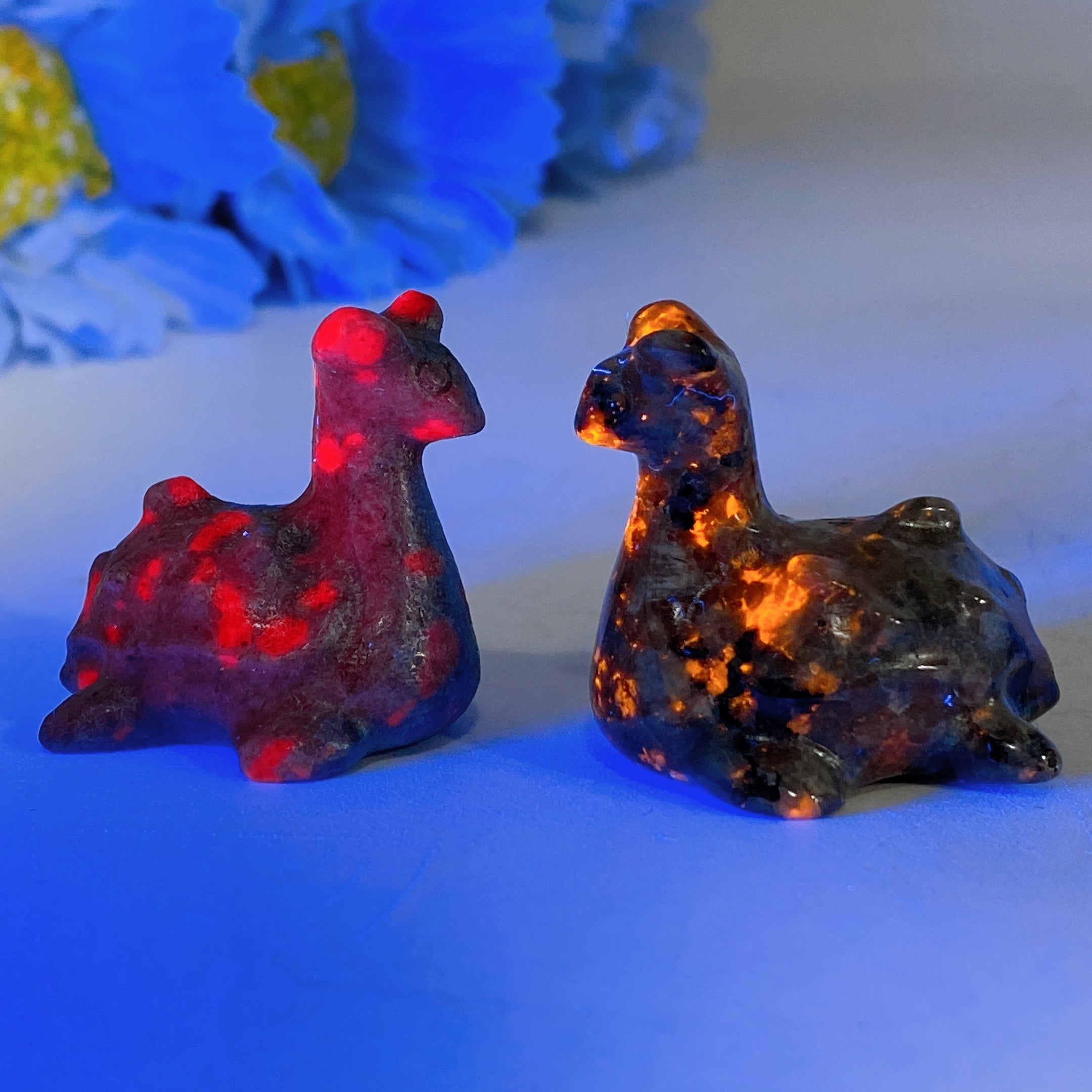 1.2 Inch Hand-Carved Crystal Lapras Figurine for Healing