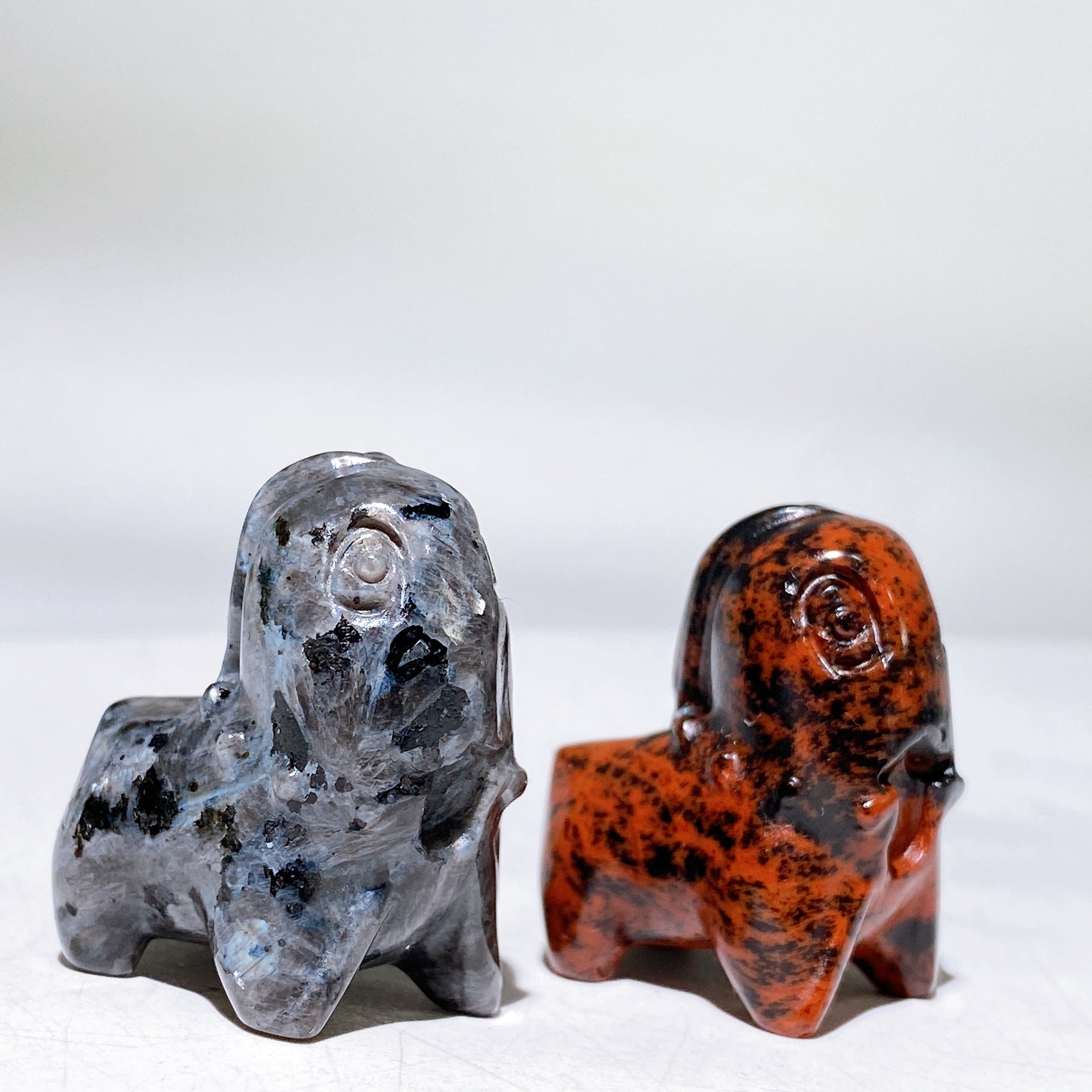 1.2 inch Mini Crystal Pokemon Carving Figurine Healing Energy