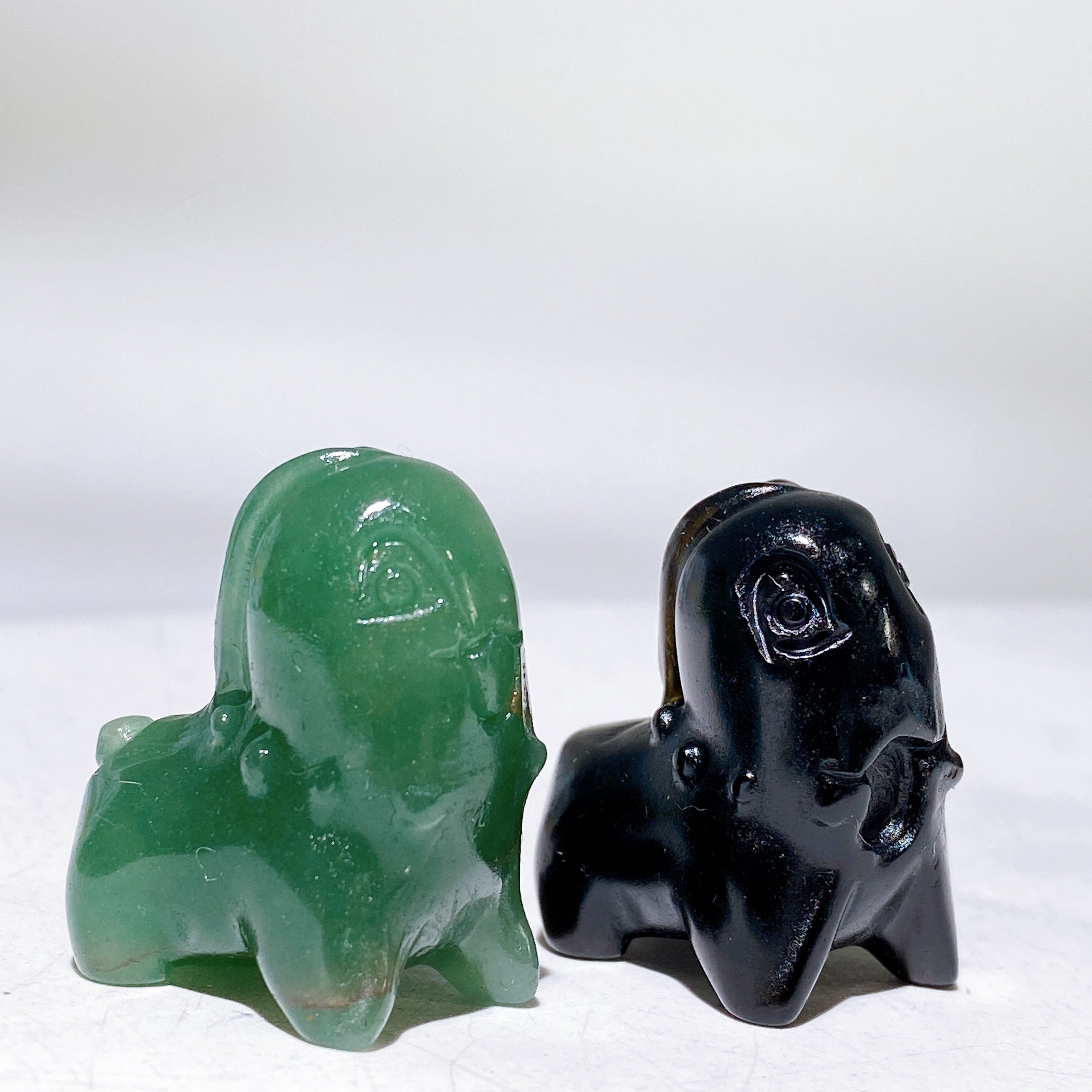 1.2 inch Mini Crystal Pokemon Carving Figurine Healing Energy