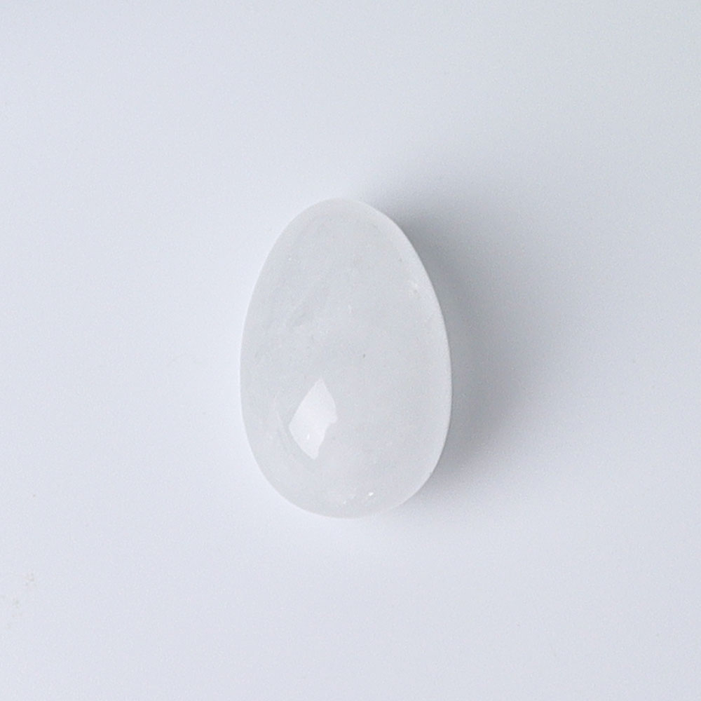 1.2 inch Mini Egg Crystal Palm Stone for Meditation