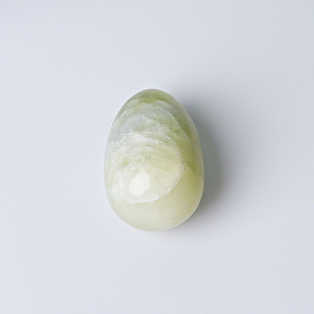 1.2 inch Mini Egg Crystal Palm Stone for Meditation