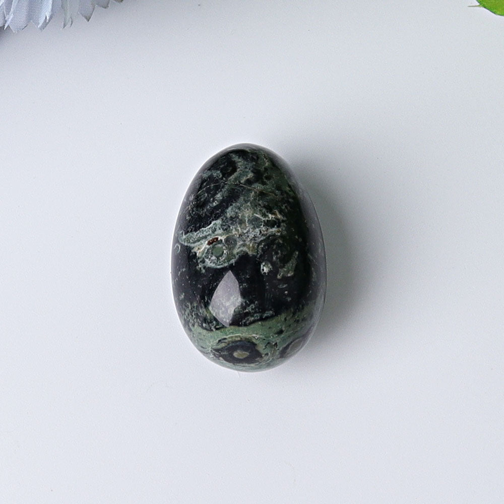 1.2 inch Mini Egg Crystal Palm Stone for Meditation