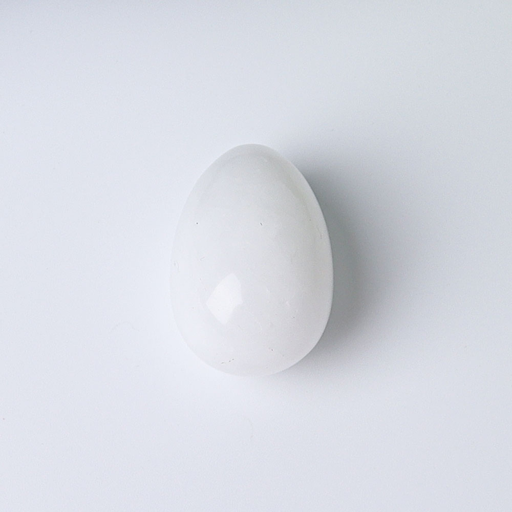 1.2 inch Mini Egg Crystal Palm Stone for Meditation