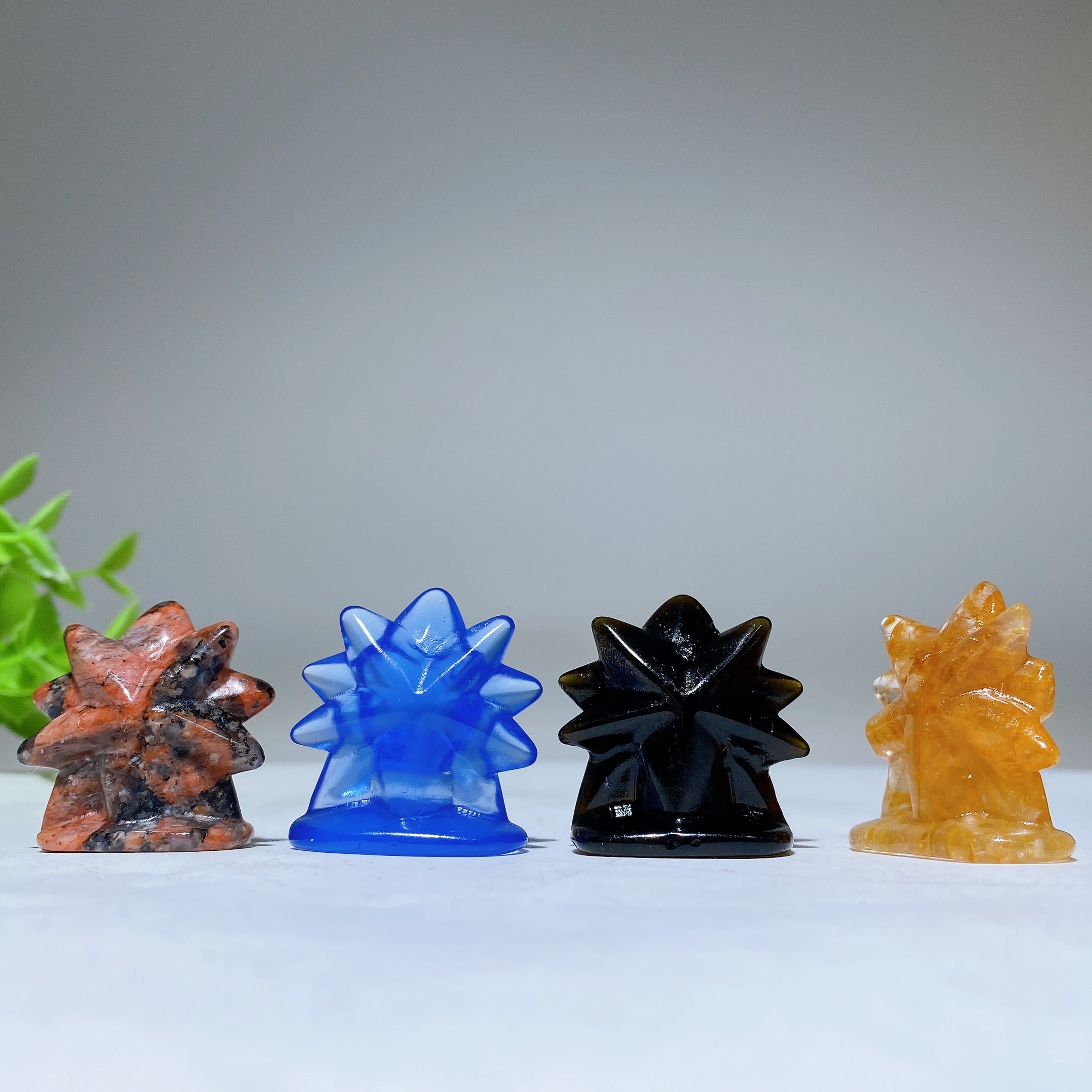1.2 Inch Mini Healing Crystal Figurine | Pokémon Carving