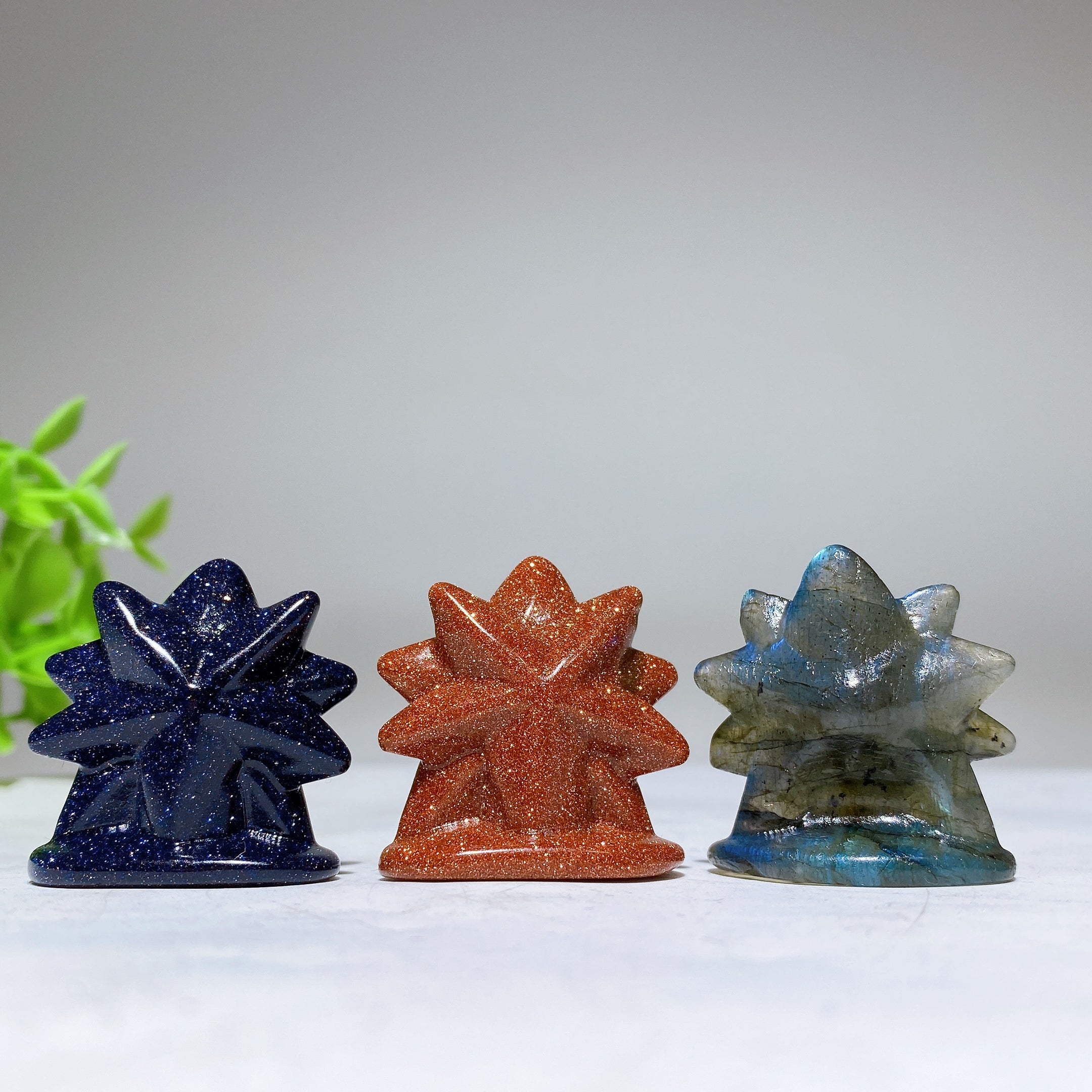 1.2 Inch Mini Healing Crystal Figurine | Pokémon Carving
