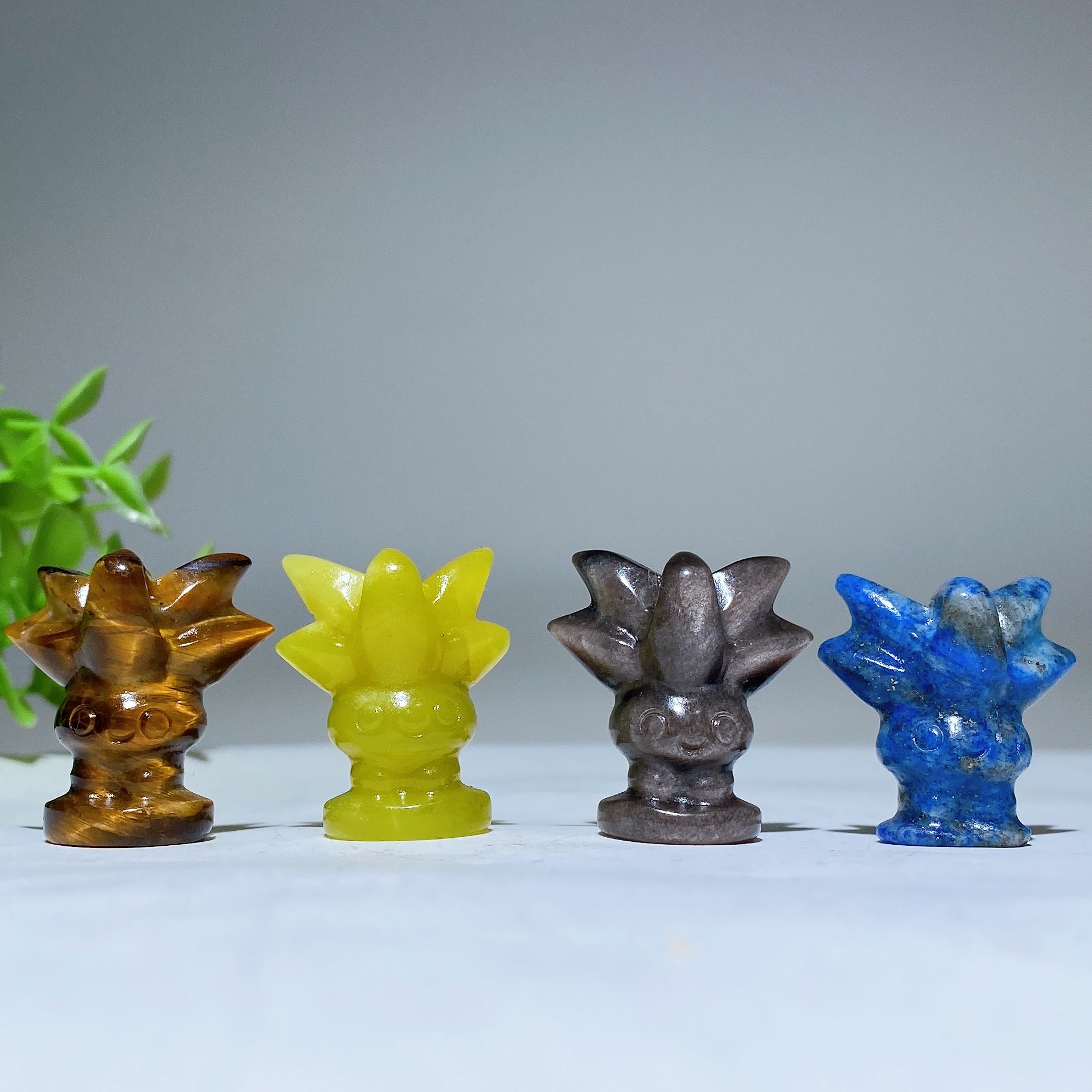 1.2" Mini Crystal Animal Carvings | Healing Crystal Figurines