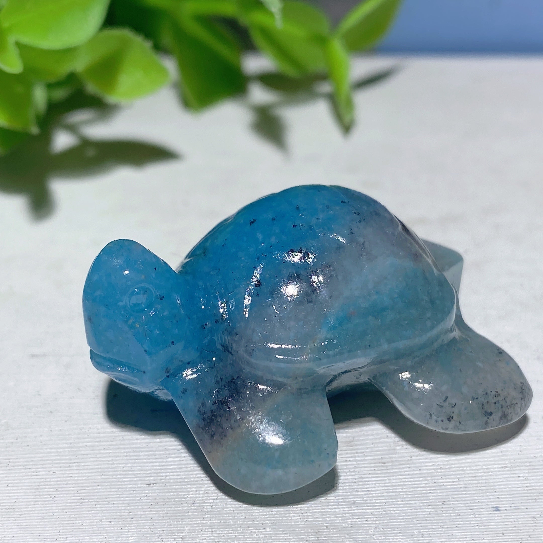 1.3-1.5 inch Trolleite Mini Crystal Animal Carvings