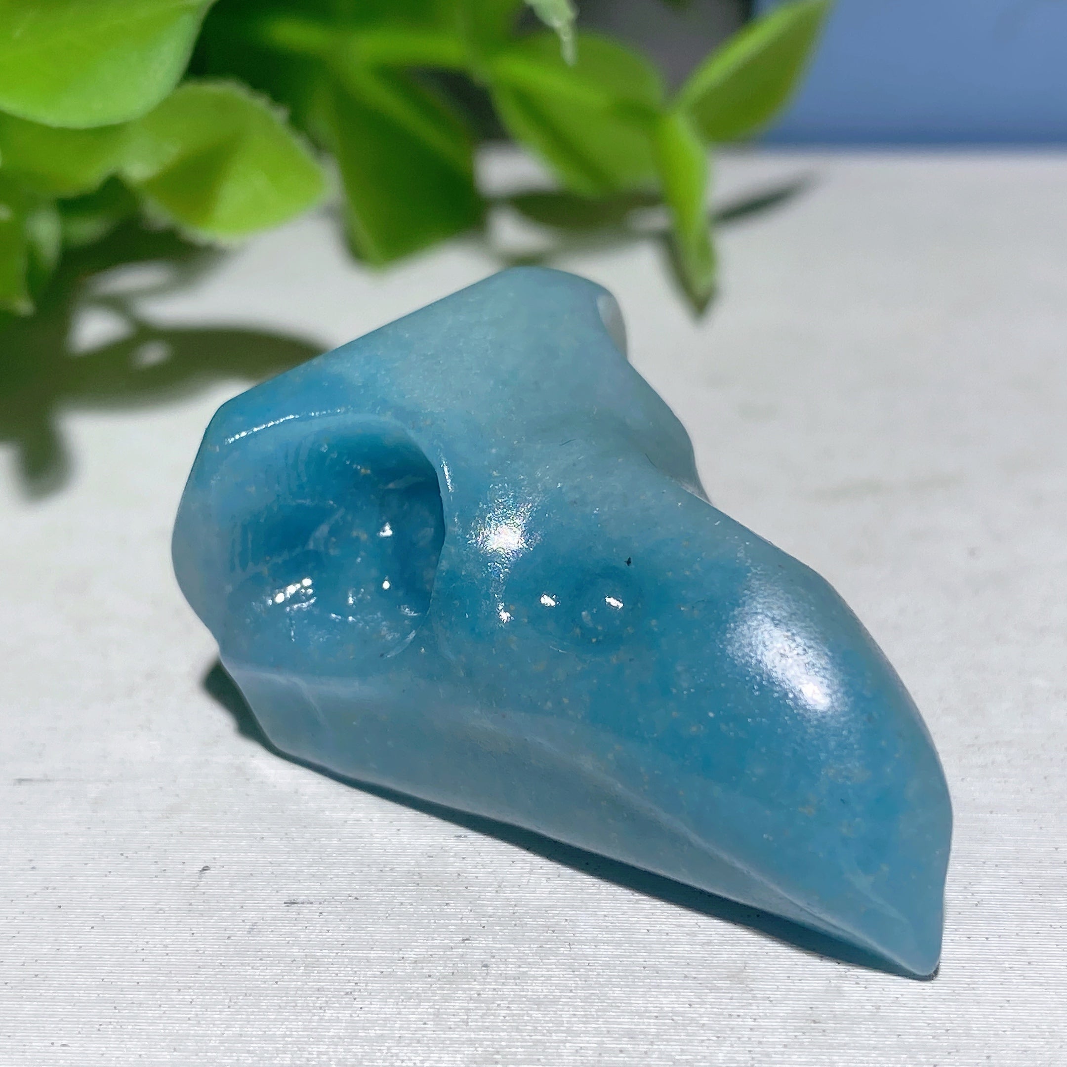 1.3-1.5 inch Trolleite Mini Crystal Animal Carvings