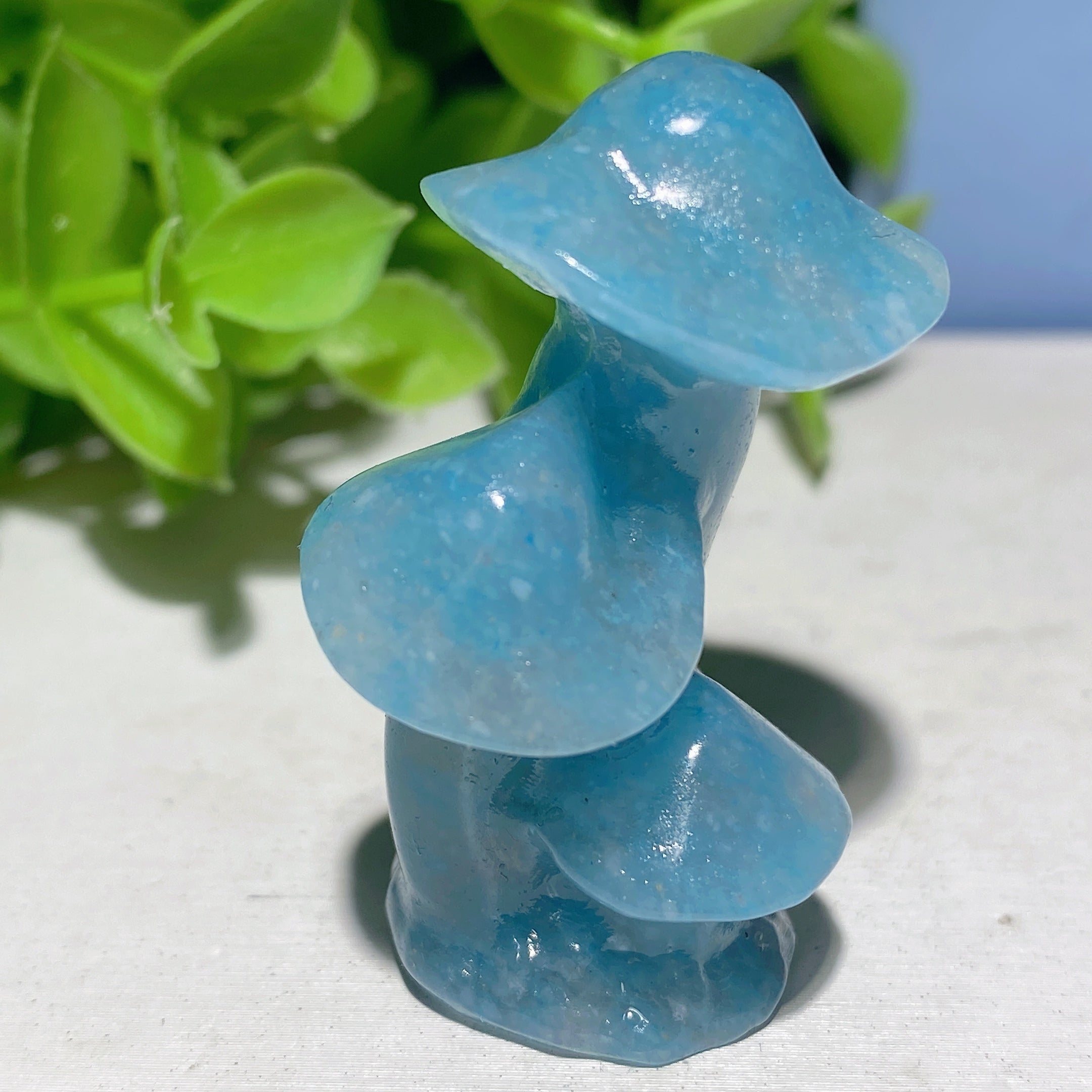 1.3-1.5 inch Trolleite Mini Crystal Animal Carvings