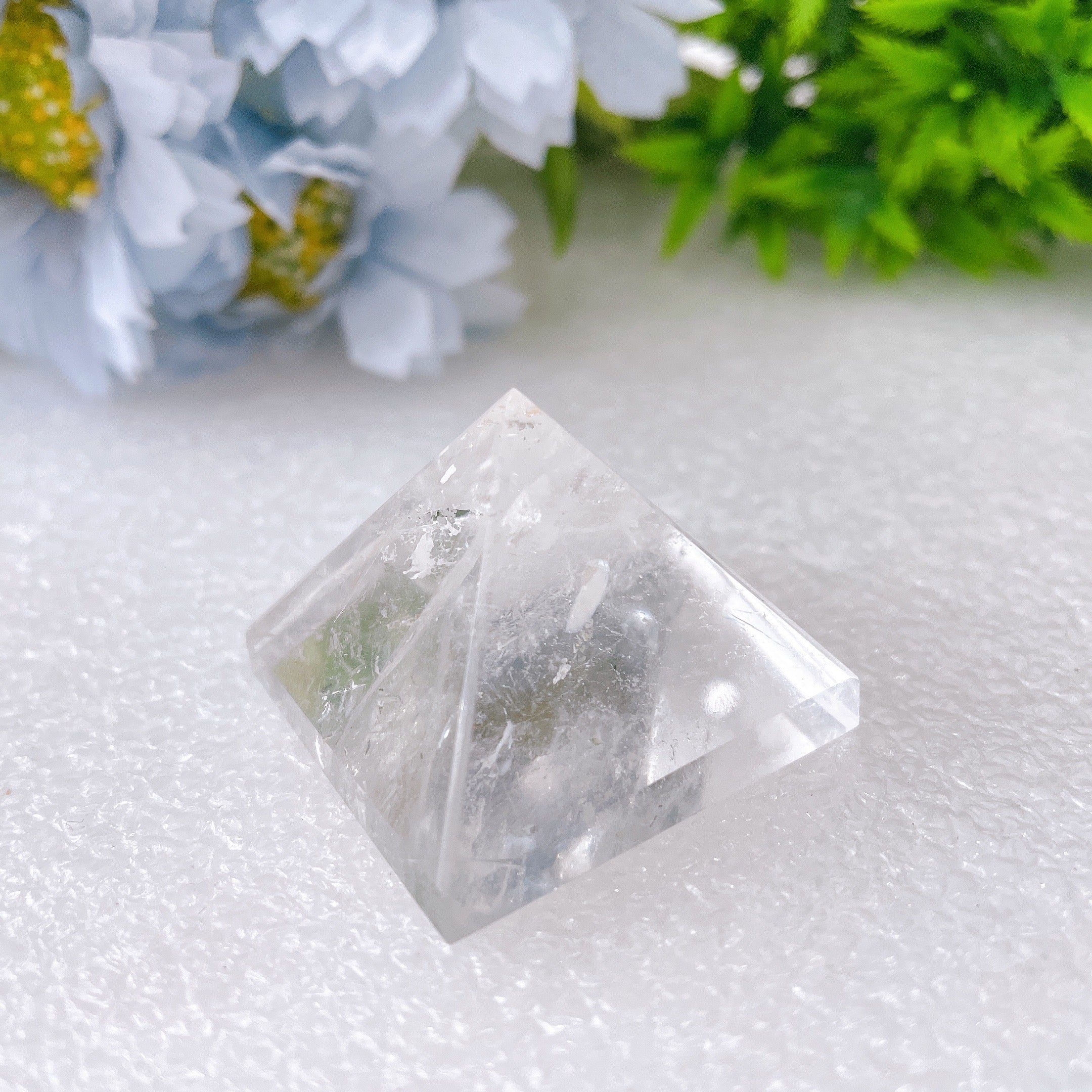 1.3-1.8 inch Healing Crystal Pyramids in Clear Quartz & More