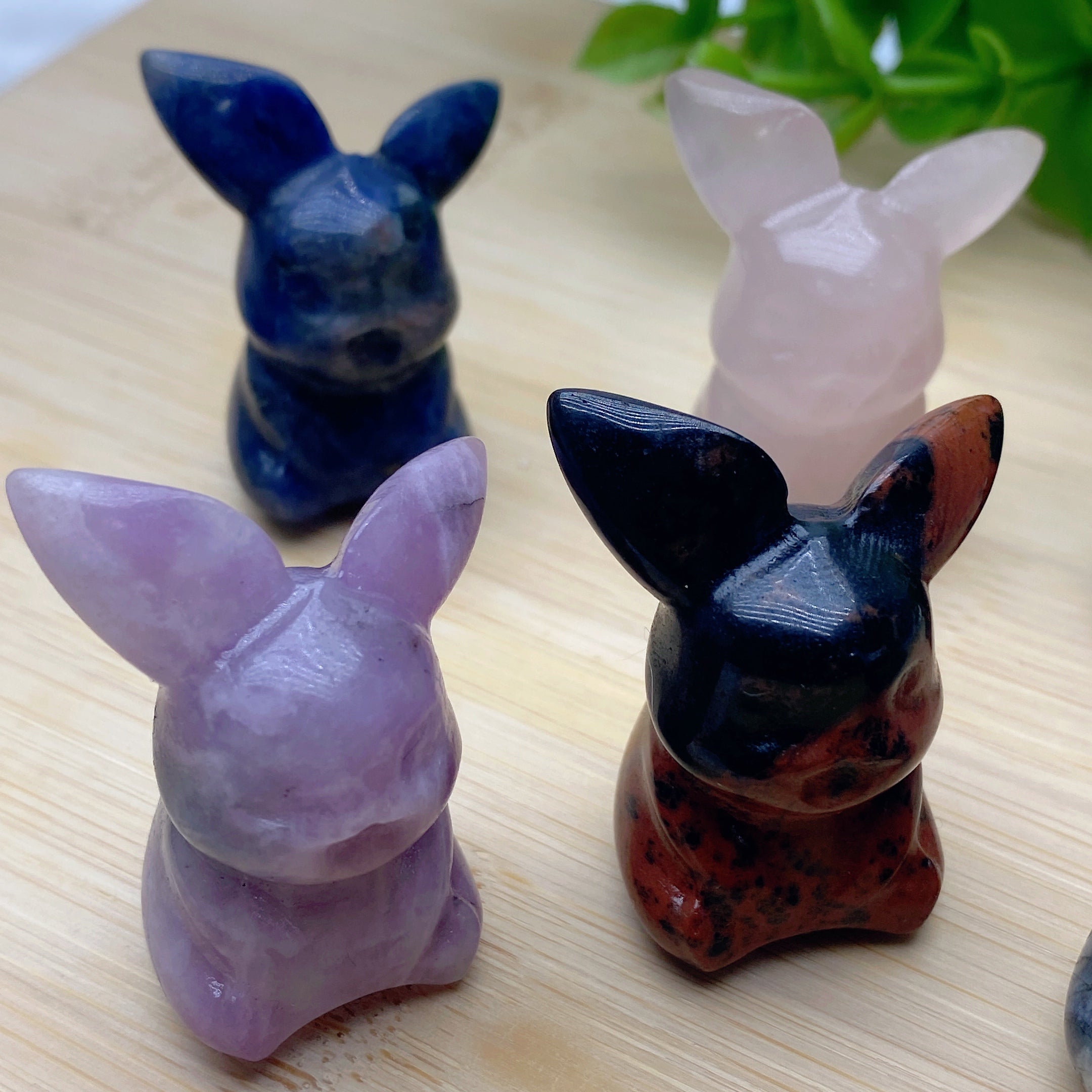 1.3 inch Mixed Crystal Pikachu Figurine Carving for Healing