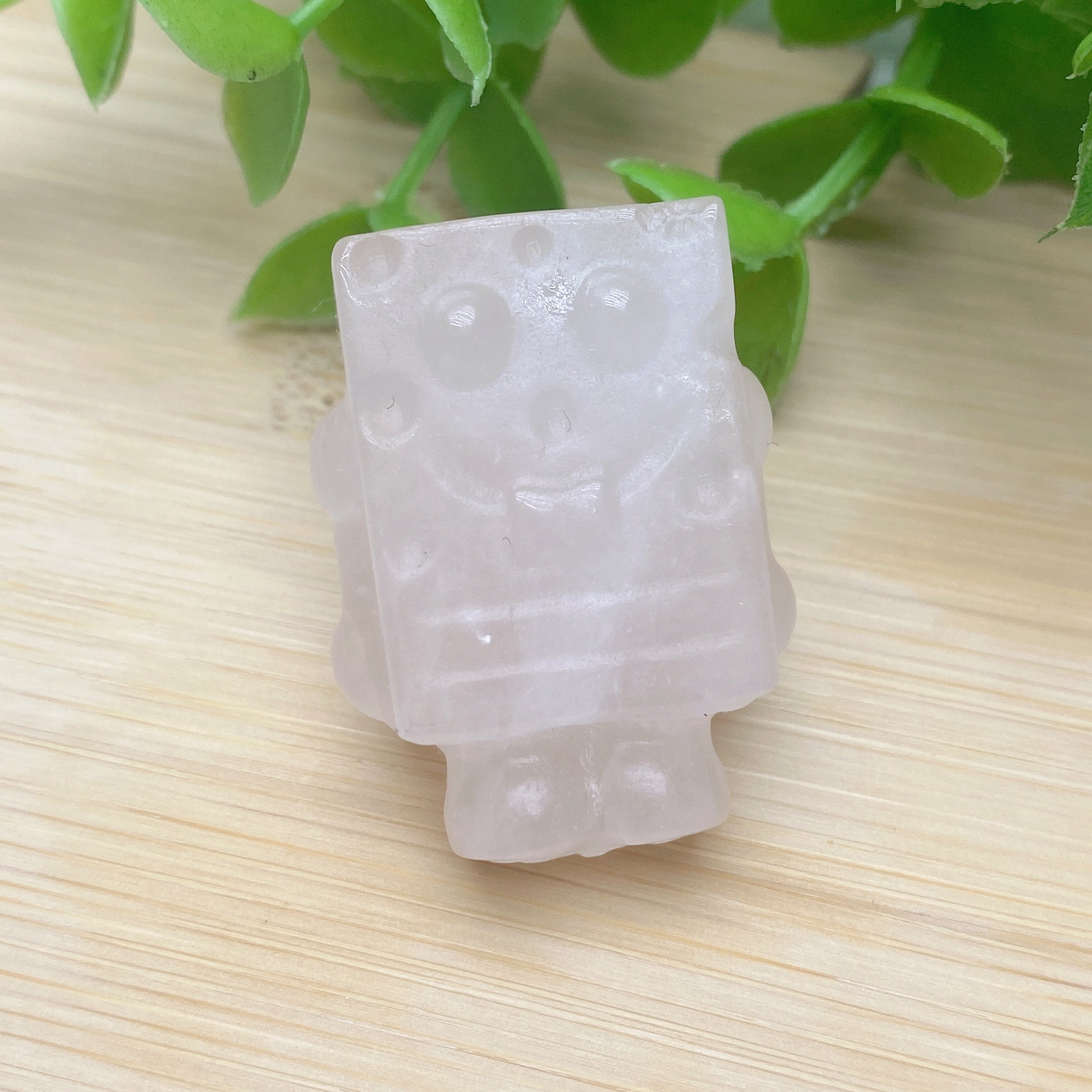 1.3 Inch Mixed Crystal SpongeBob Figurines for Healing Energy