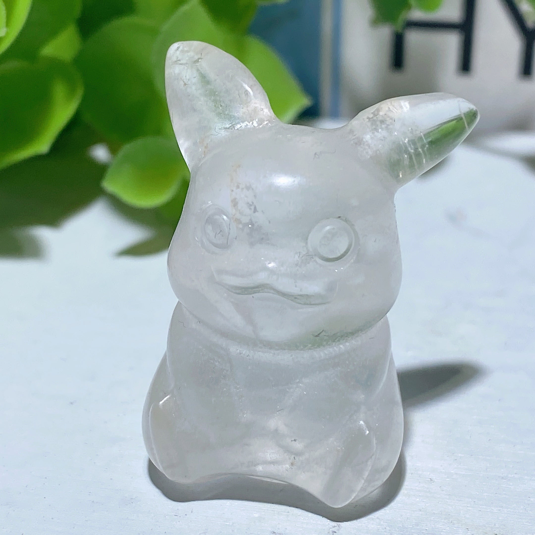 1.3" Mixed Crystal Mini Pikachu Figurines for Healing