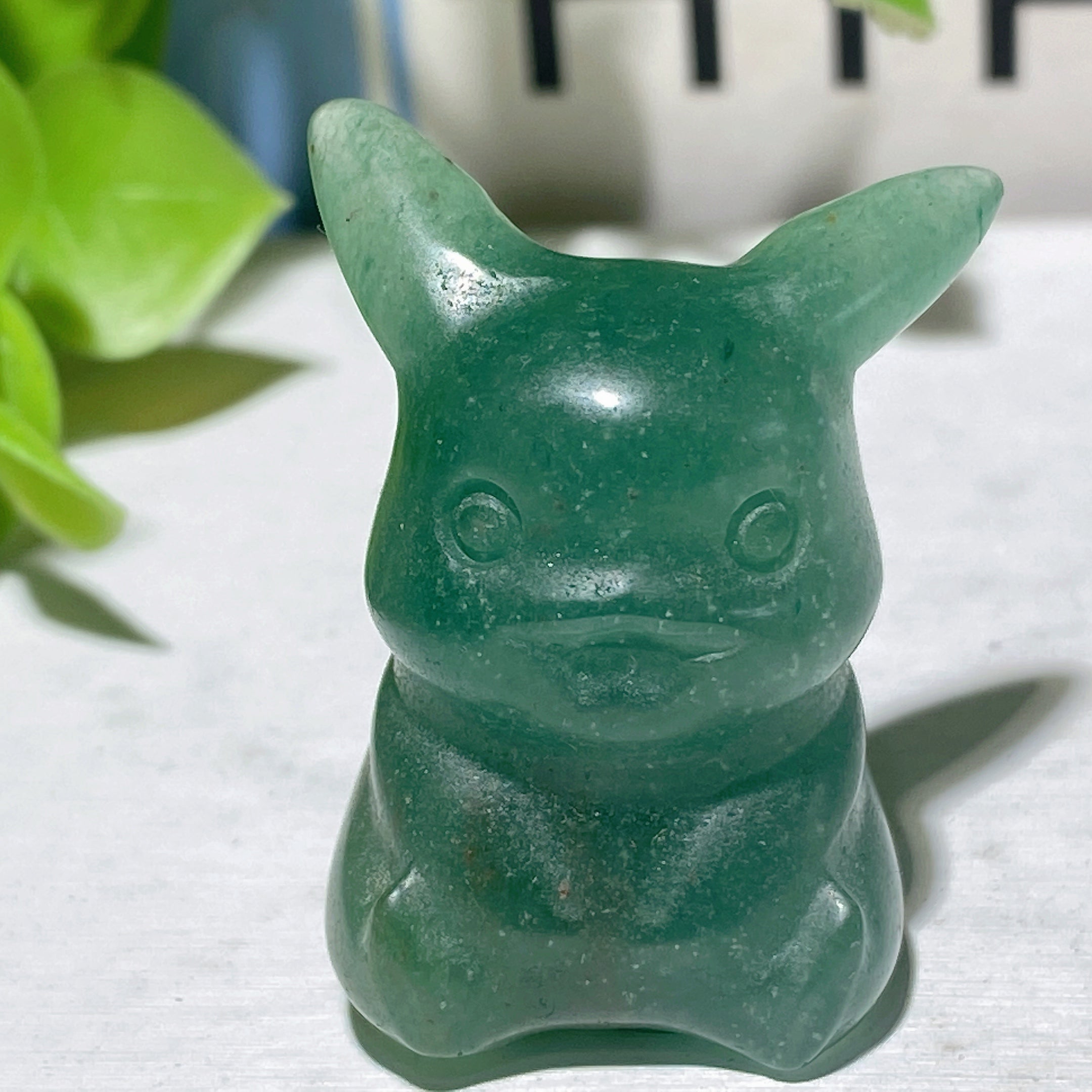 1.3" Mixed Crystal Mini Pikachu Figurines for Healing