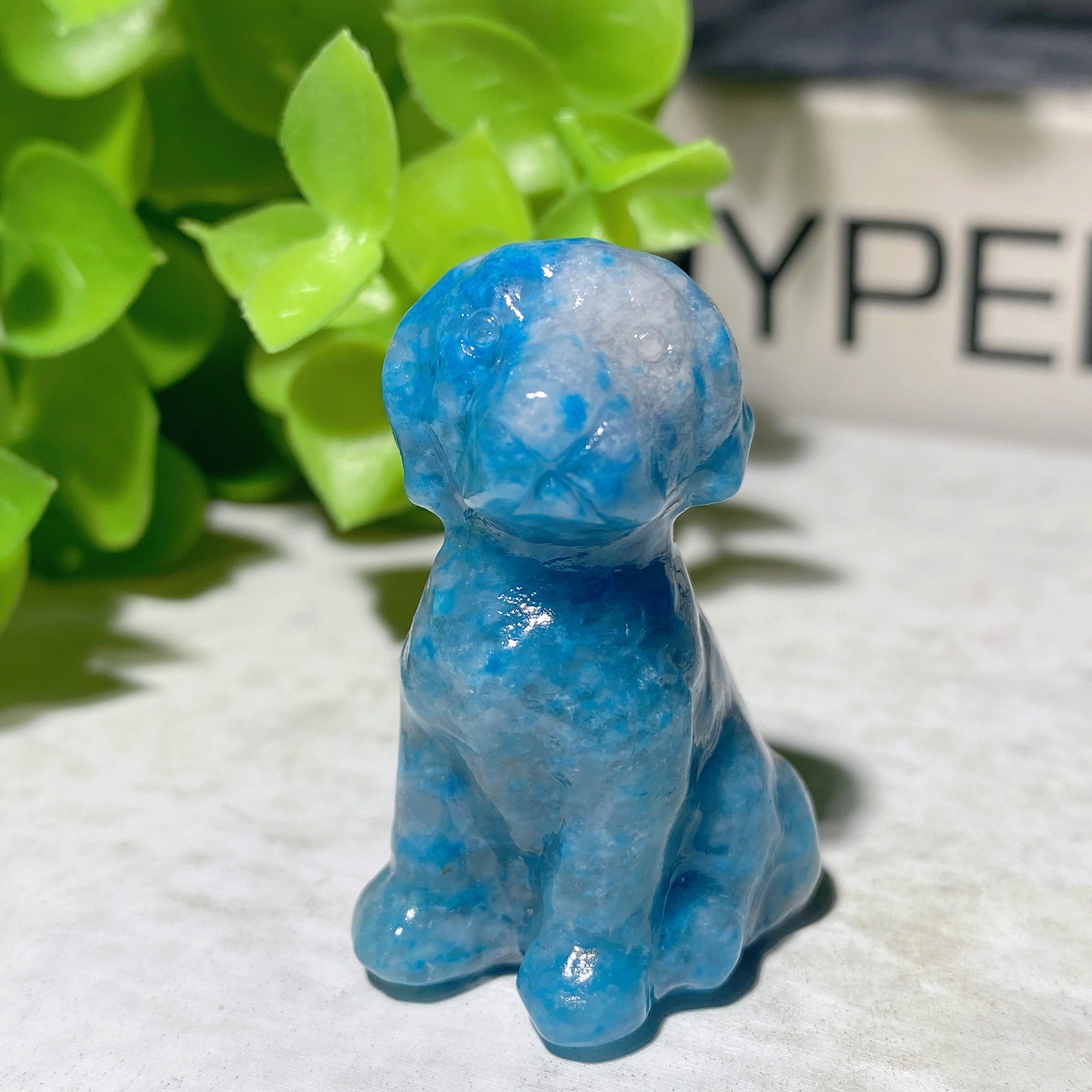 1.4"-1.6" Trolleite Healing Crystal Figurines with Animal Designs
