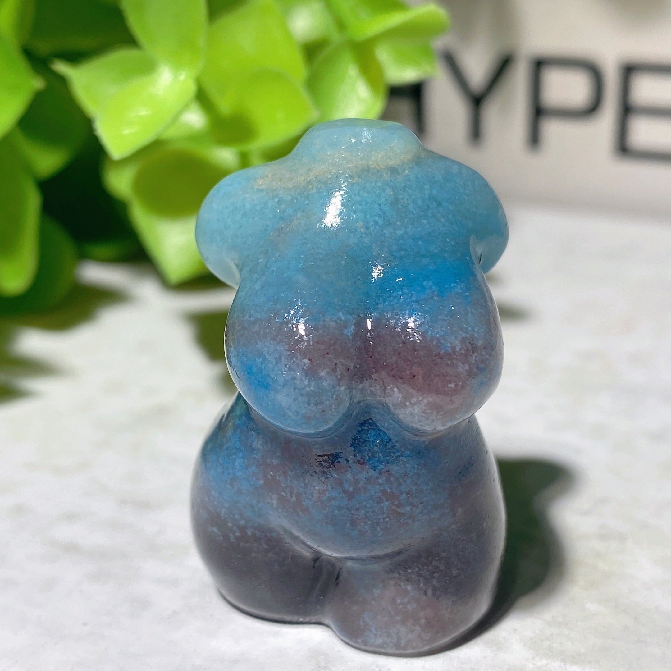 1.4"-1.6" Trolleite Healing Crystal Figurines with Animal Designs