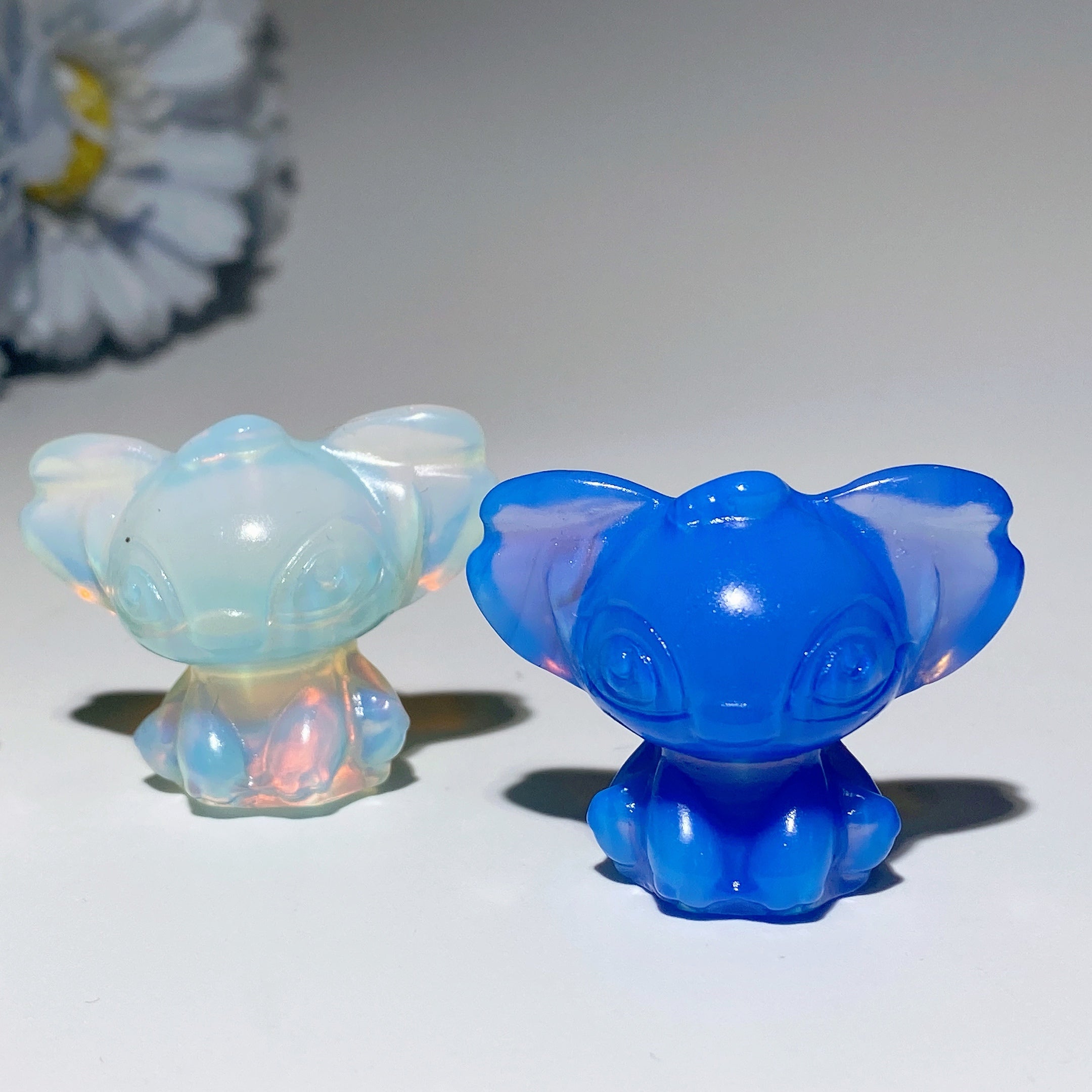 1.4 inch Mixed Crystal Animal Carvings Healing Figurines