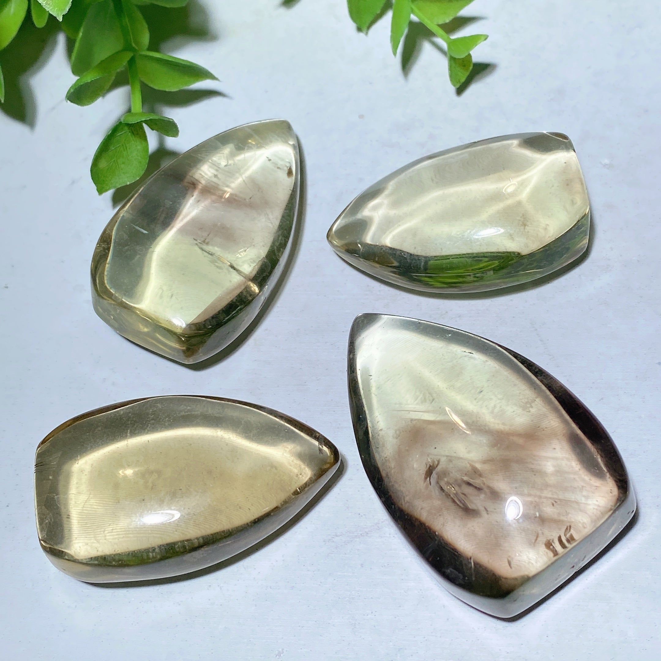 1.5-1.8 inch Smoky Citrine Free Form Raw Crystal for Healing