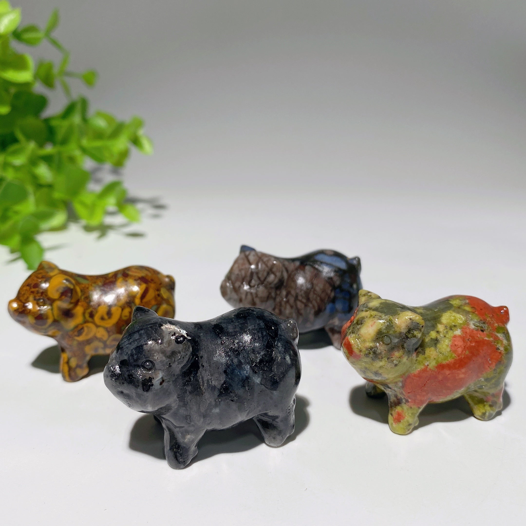 1.5 inch Mixed Crystal Figurines for Healing and Meditation
