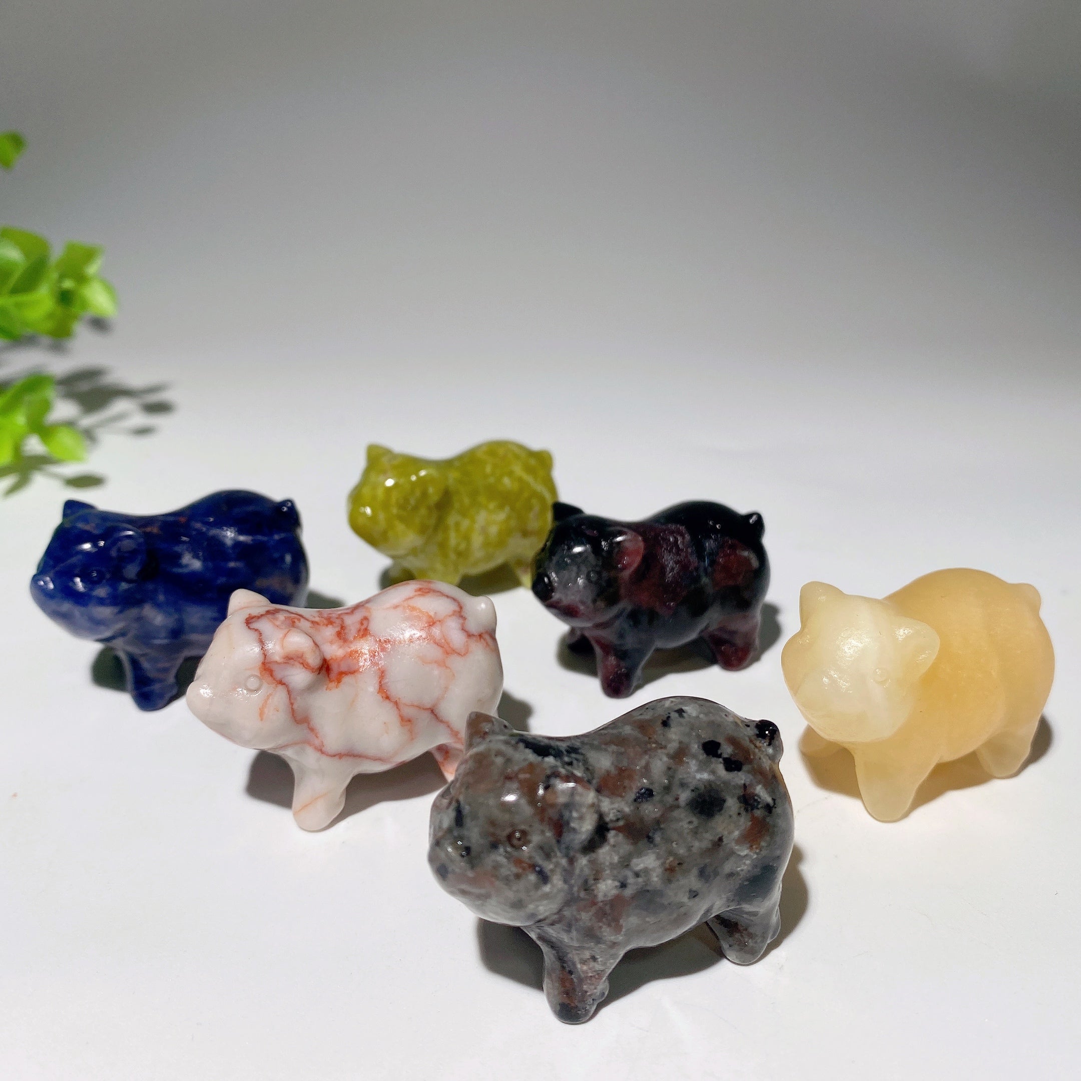 1.5 inch Mixed Crystal Figurines for Healing and Meditation