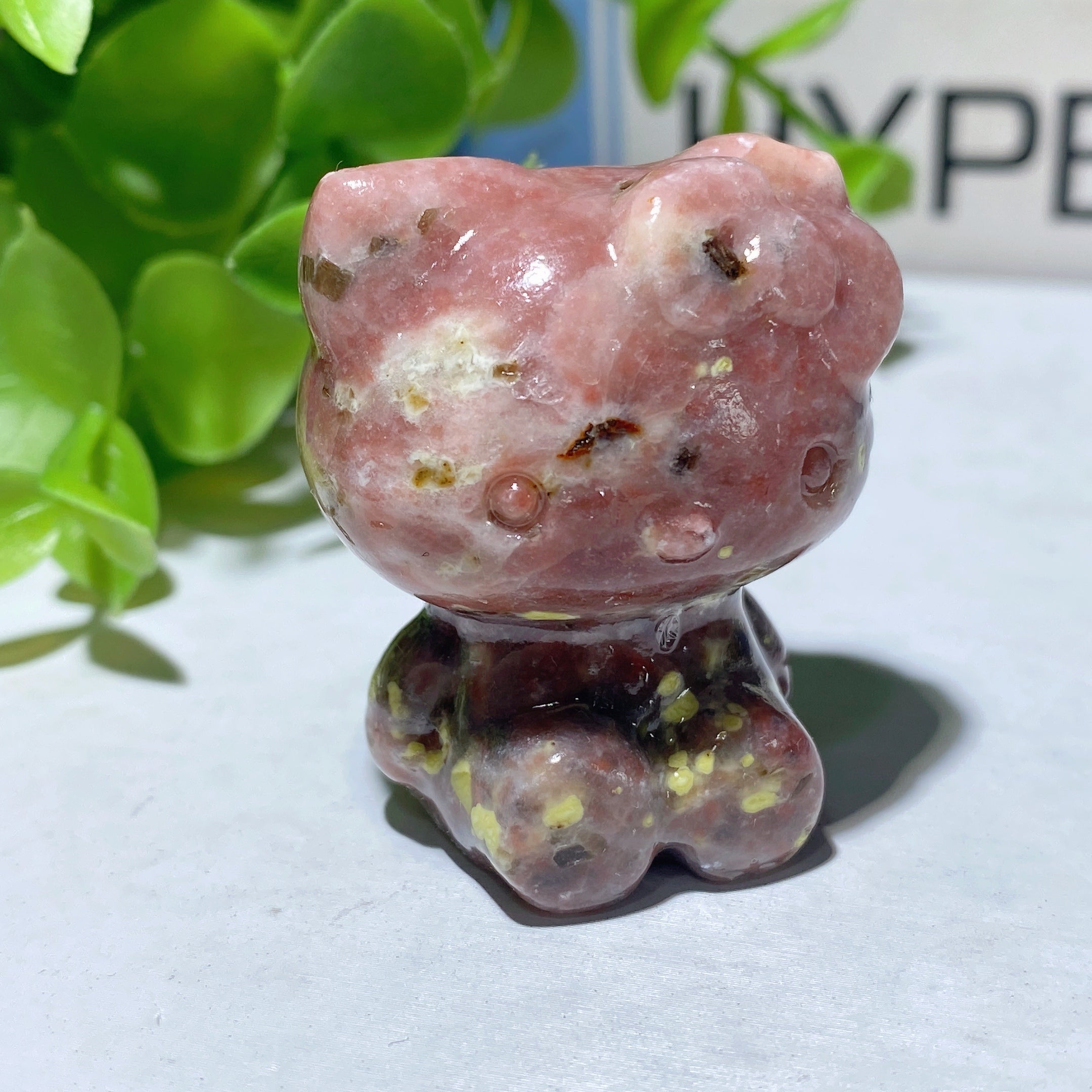 1.5 inch Mixed Crystal Healing Figurine Hello Kitty