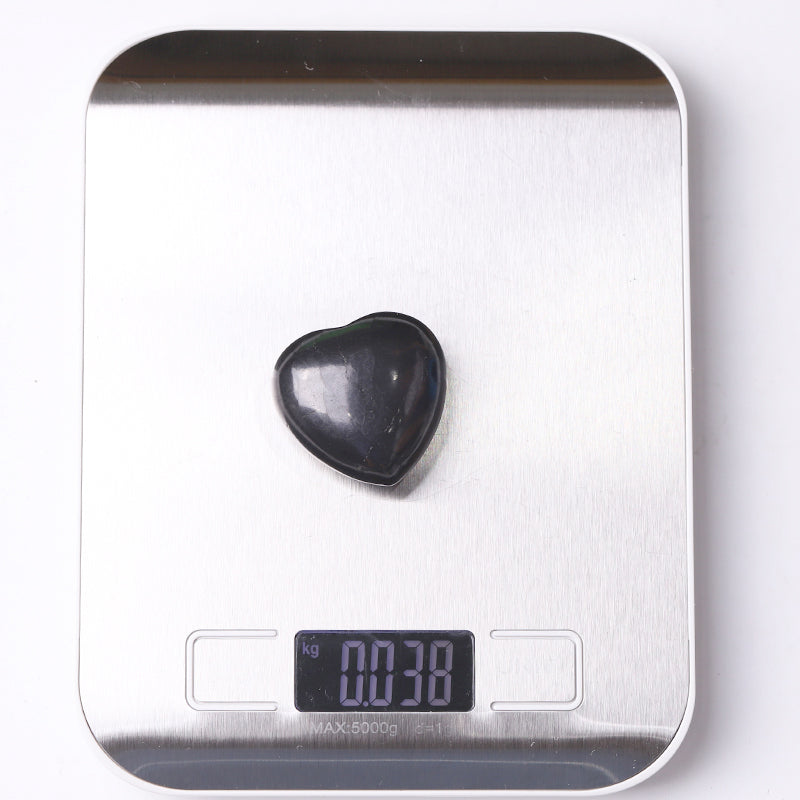 1.5 inch Shungite Heart Carving for Chakra Healing