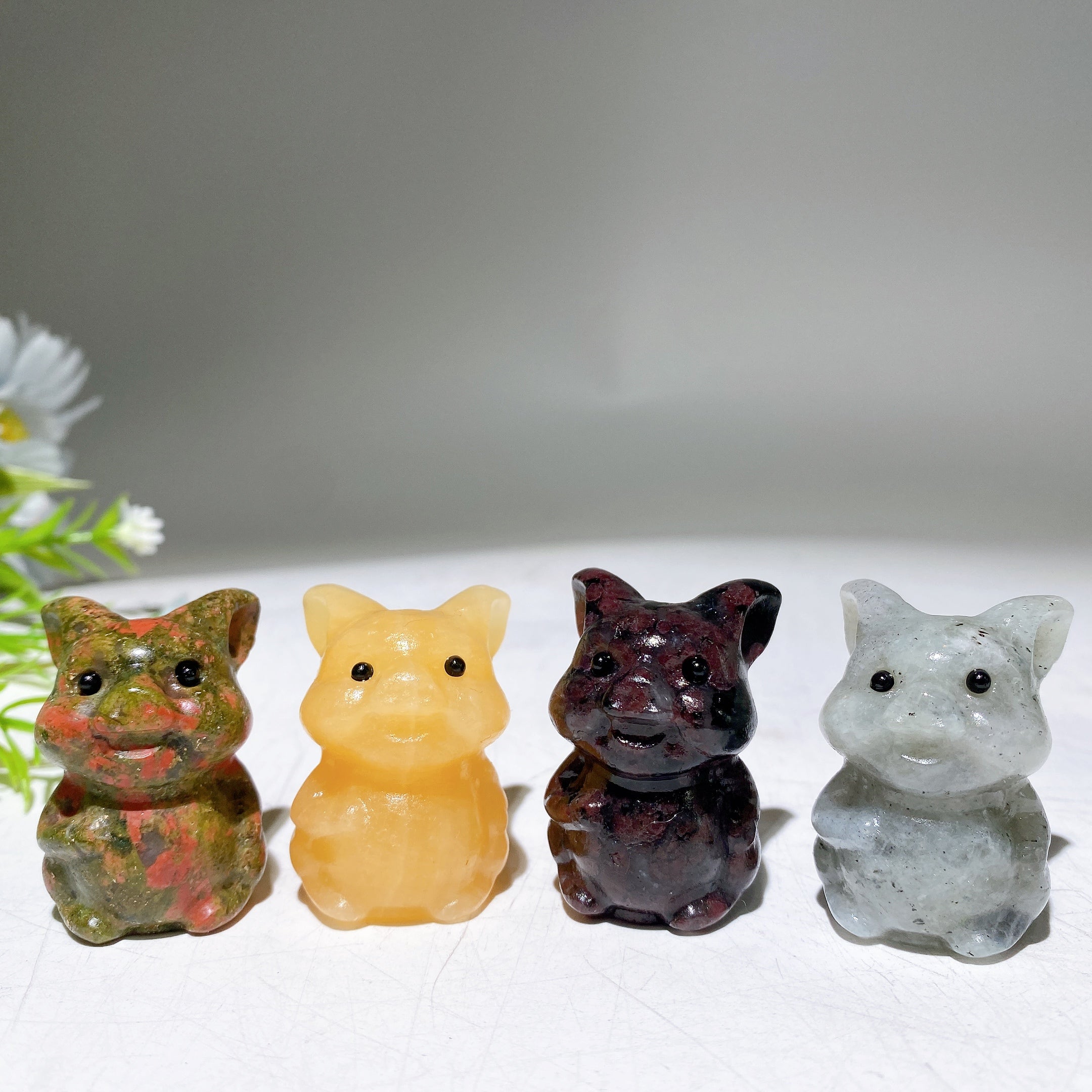 1.6 inch Crystal Pig Carving Healing Figurine
