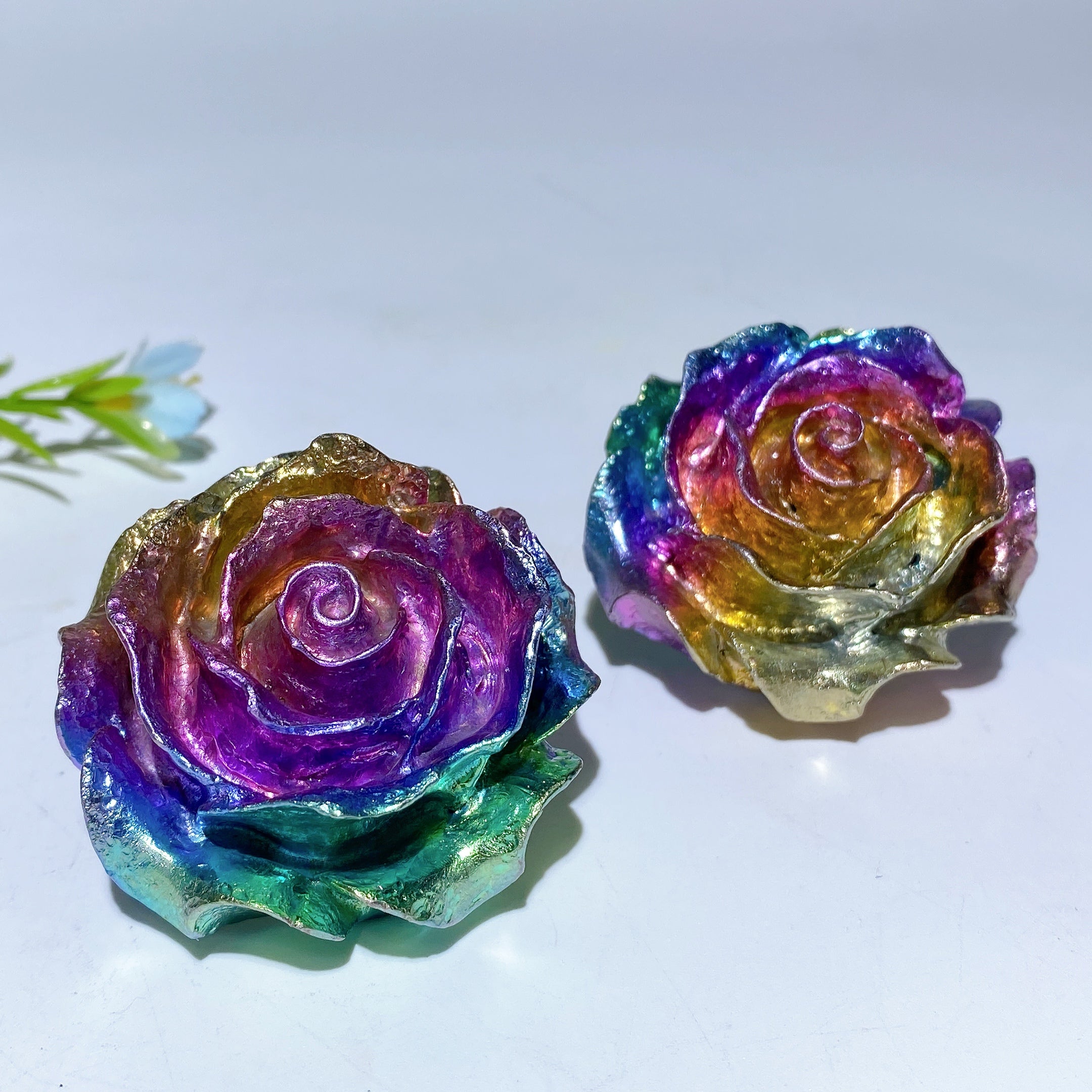 1.8 inch Bismuth Flower Crystal Figurine for Healing
