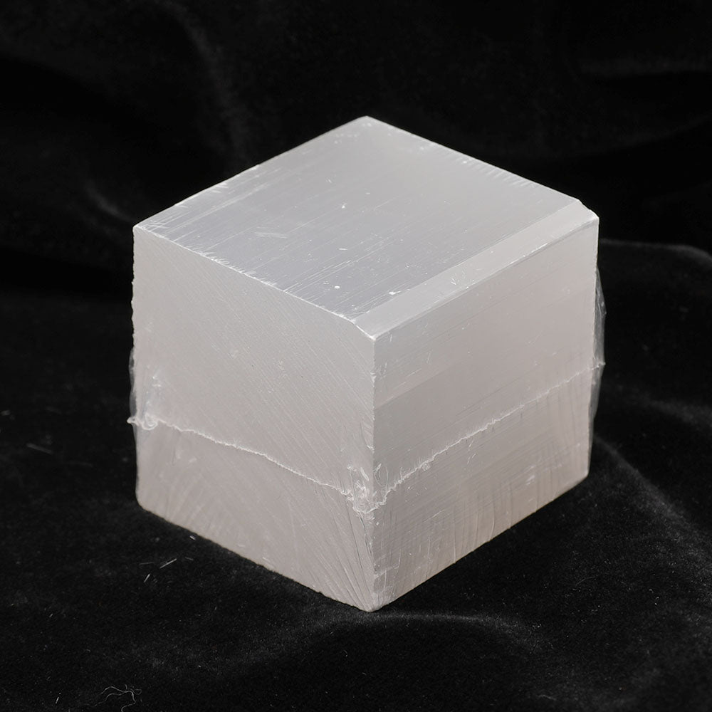 1.8-inch Selenite Cube Crystal Shape for Healing