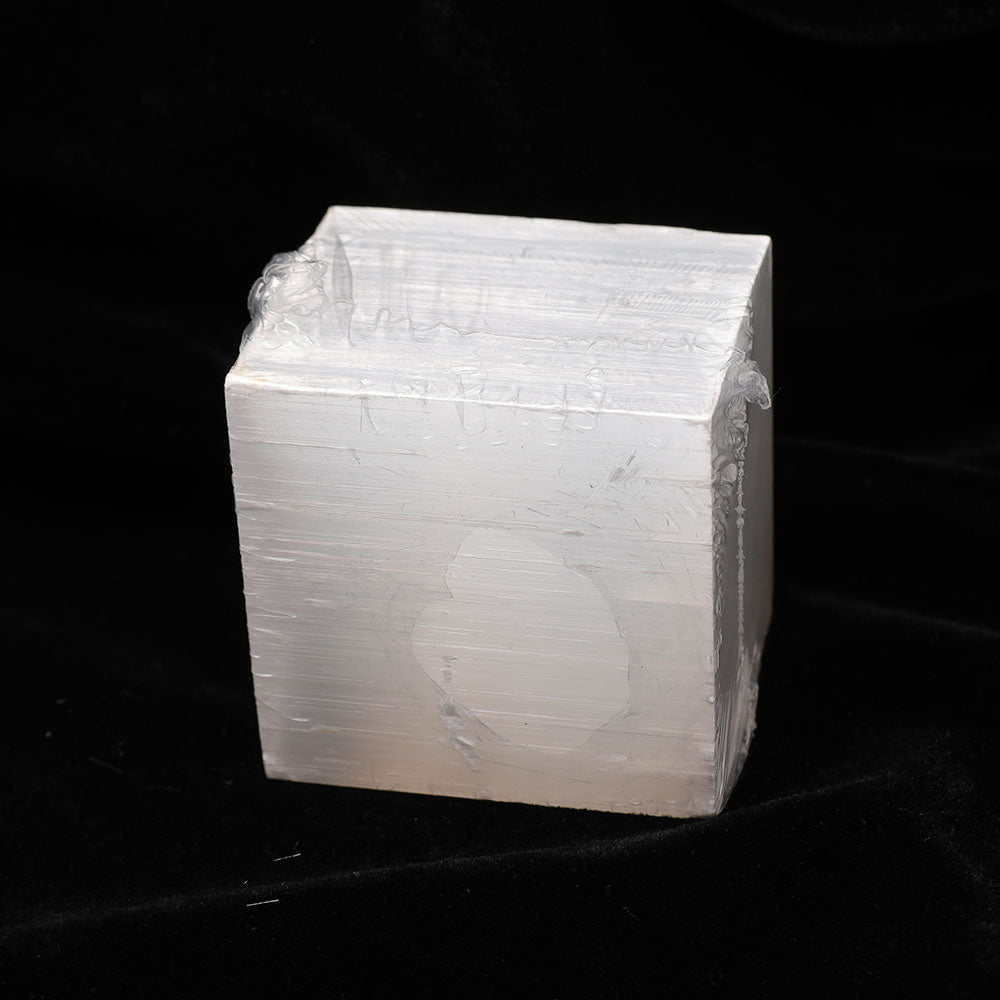 1.8-inch Selenite Cube Crystal Shape for Healing