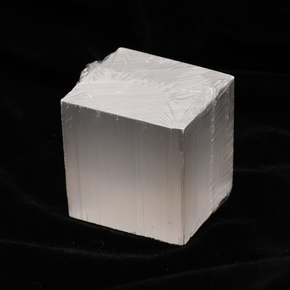 1.8-inch Selenite Cube Crystal Shape for Healing
