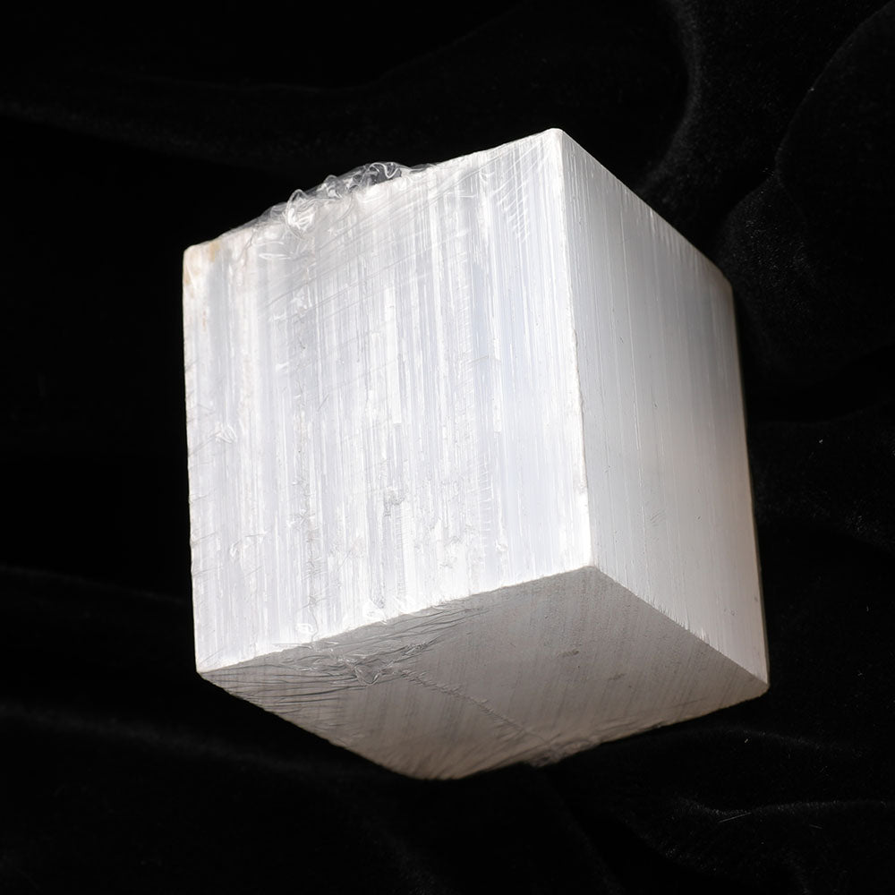 1.8-inch Selenite Cube Crystal Shape for Healing