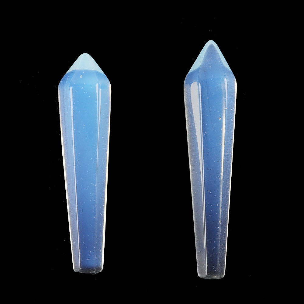 1.89-2.05 inch Crystal Arrowhead Wand Point for Healing