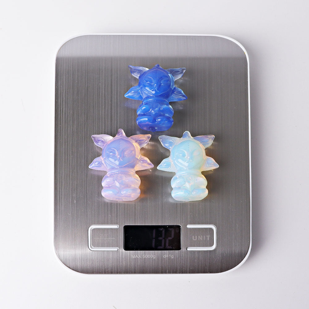 1.9 inch Blue Opalite Crystal Figurine for Healing
