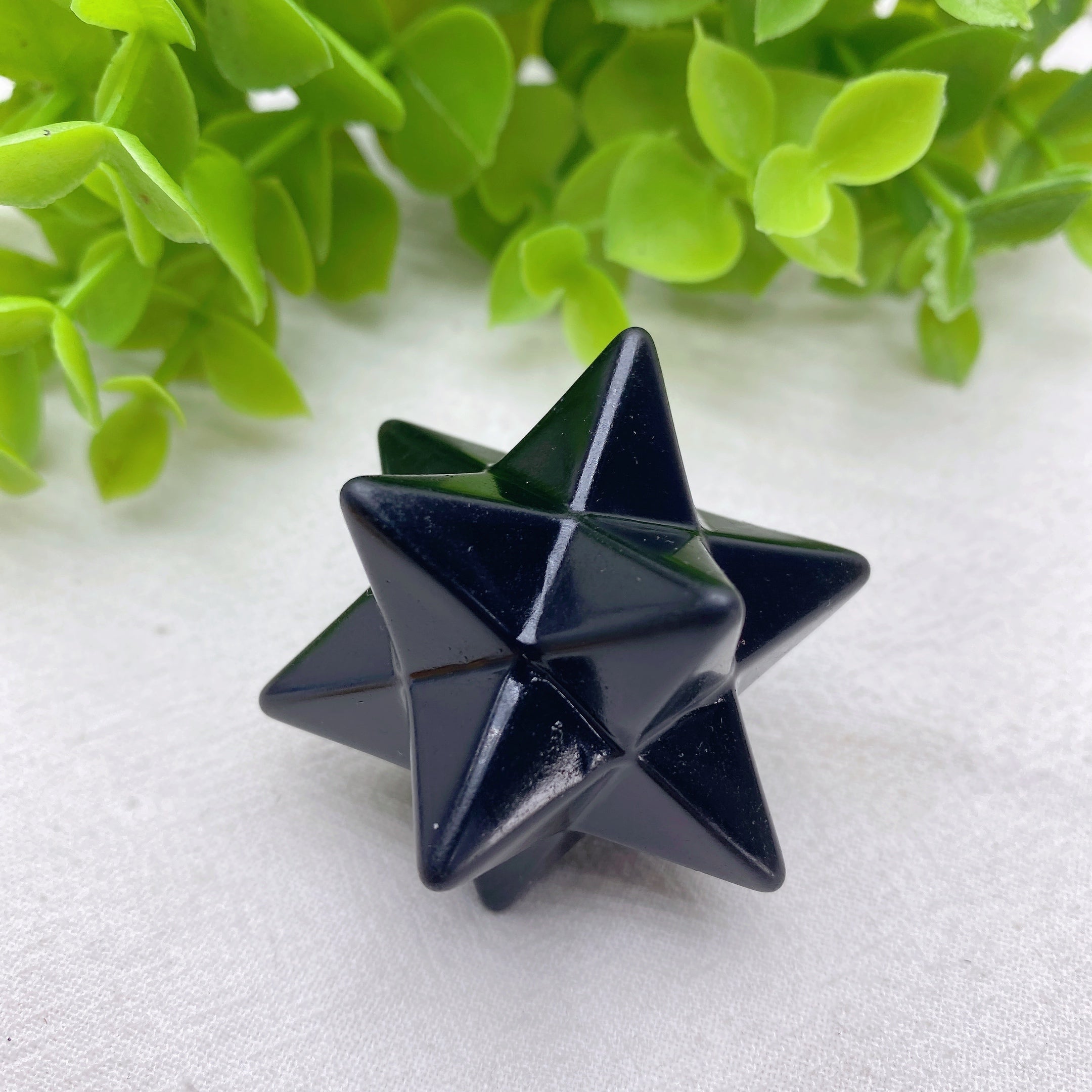 1.9 inch Mixed Crystal Merkaba Figurine for Healing